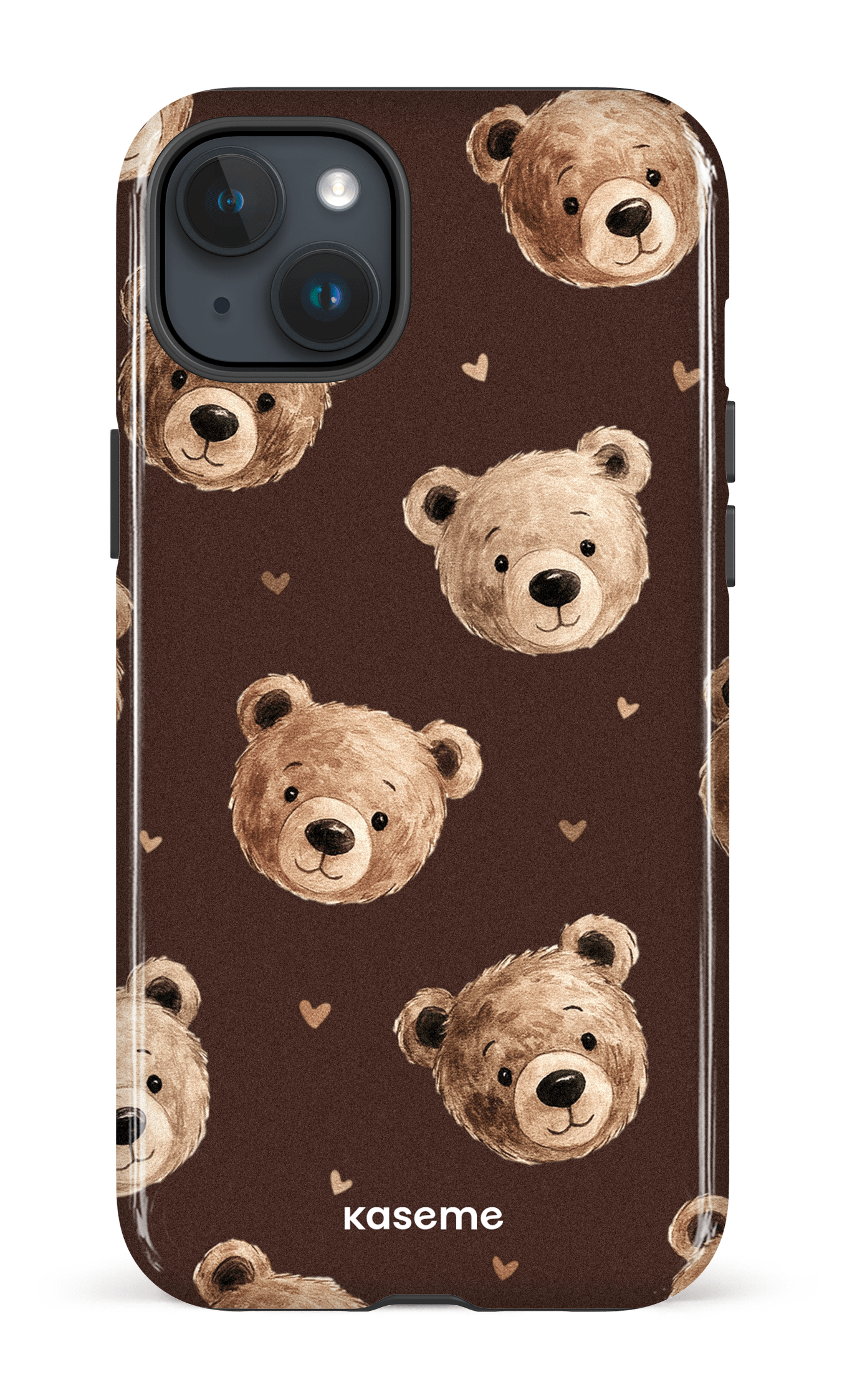 iPhone 15 Plus Tough Cubbie Brown -