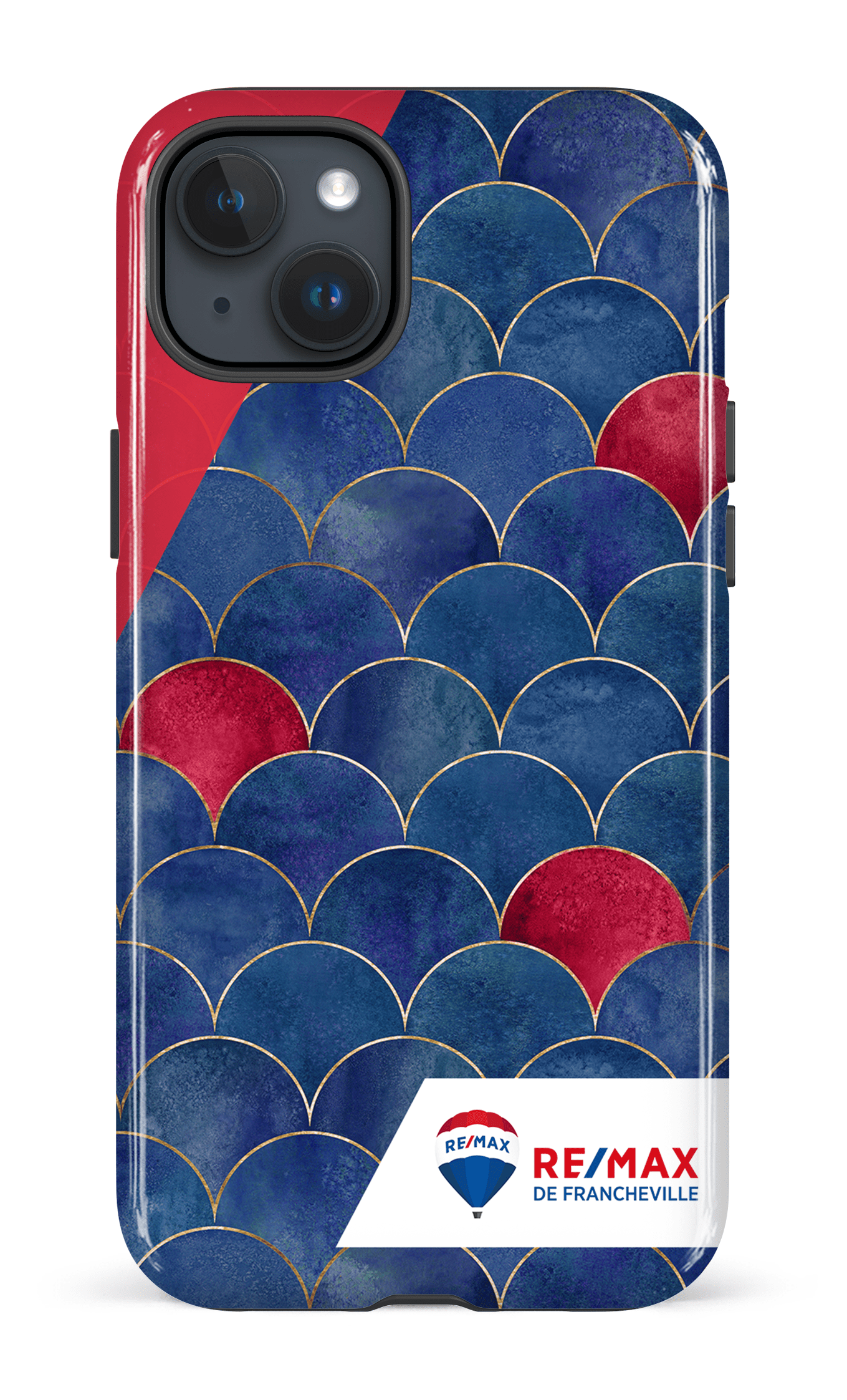 iPhone 15 Plus Tough Écailles bicolores de Francheville -