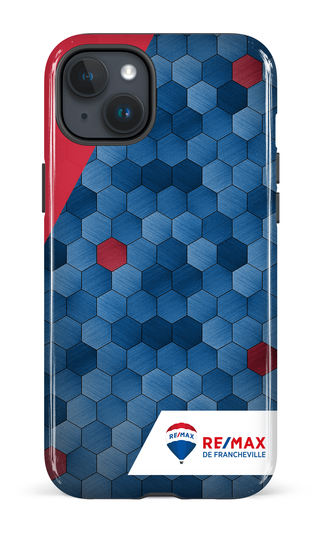 iPhone 15 Plus Tough Exagones texturés de Francheville -