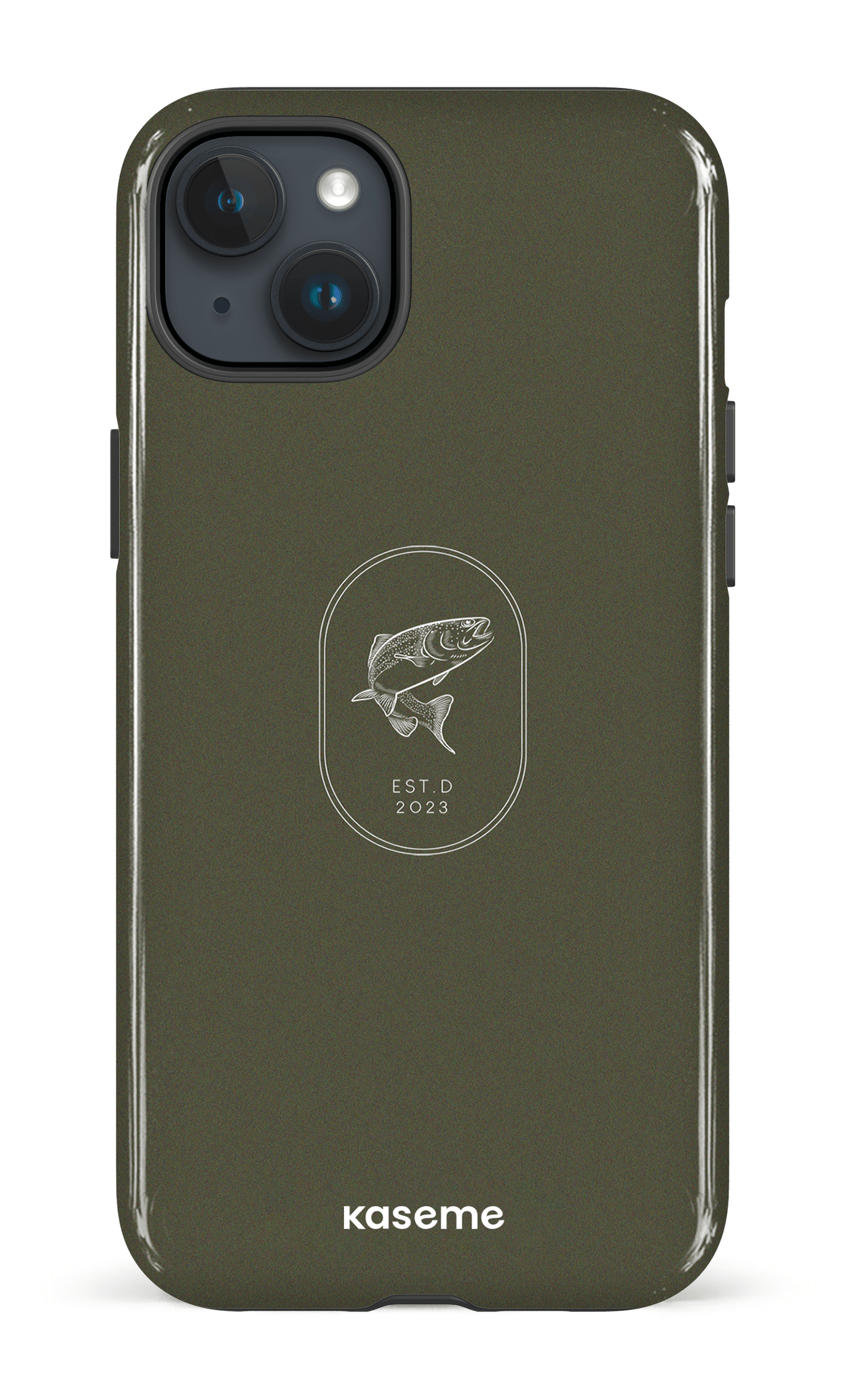iPhone 15 Plus Tough Fishing Green -