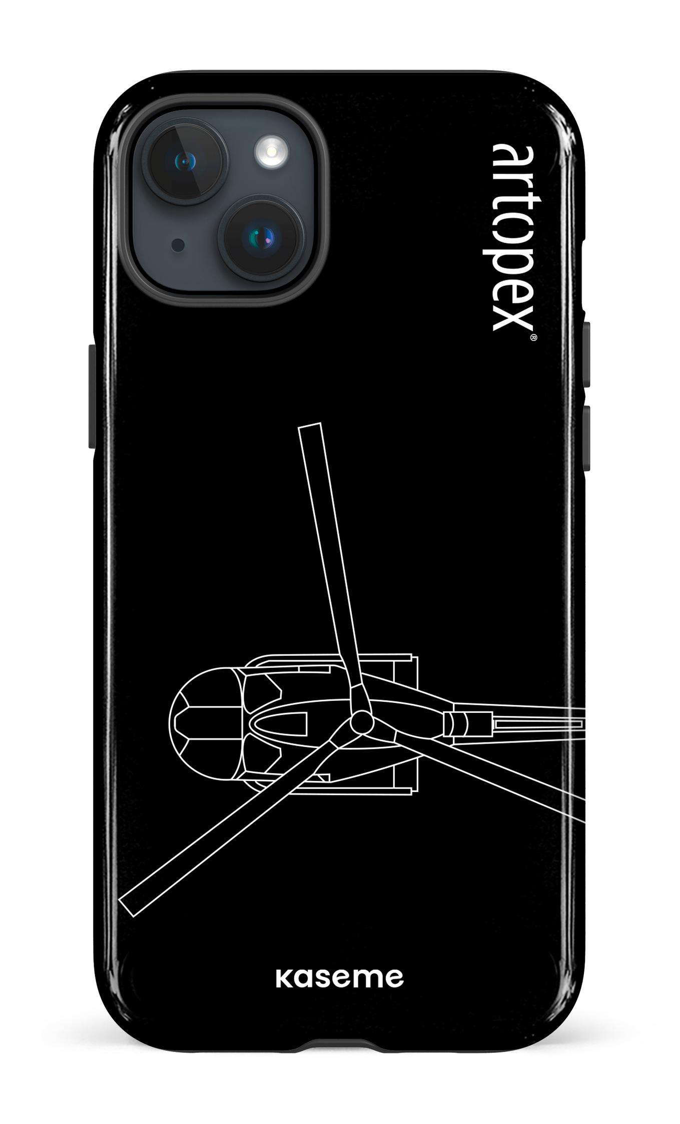 iPhone 15 Plus Tough L'hélico par Artopex -