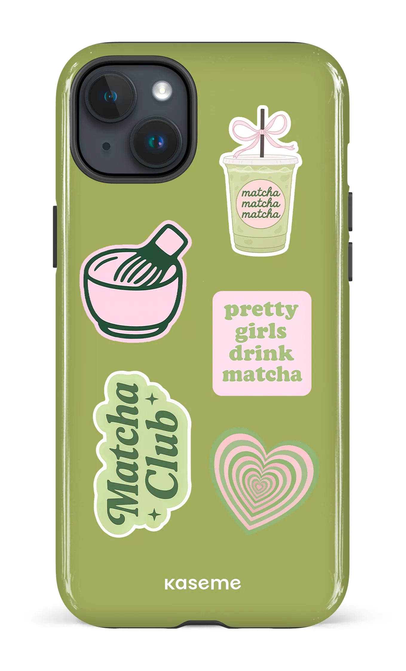 iPhone 15 Plus Tough Matcha Club -