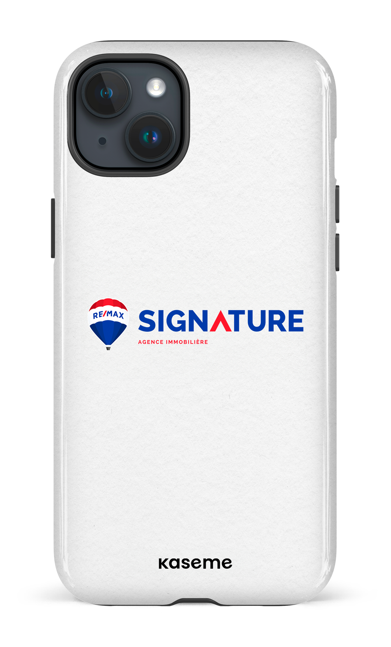 iPhone 15 Plus Tough Remax Signature Blanc -