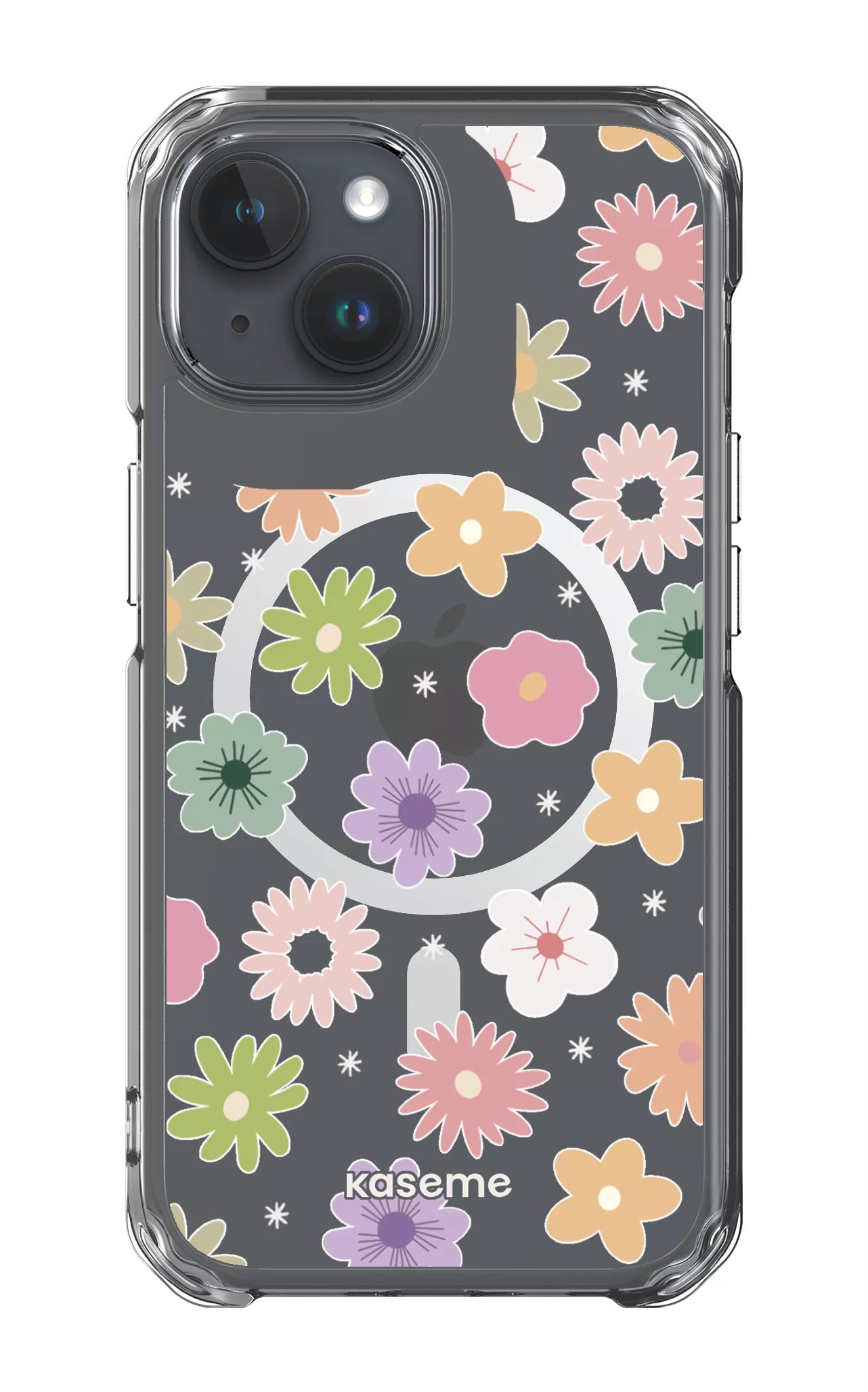 iPhone 15 Pro Clear Case - Magsafe Adore small Clear Case -