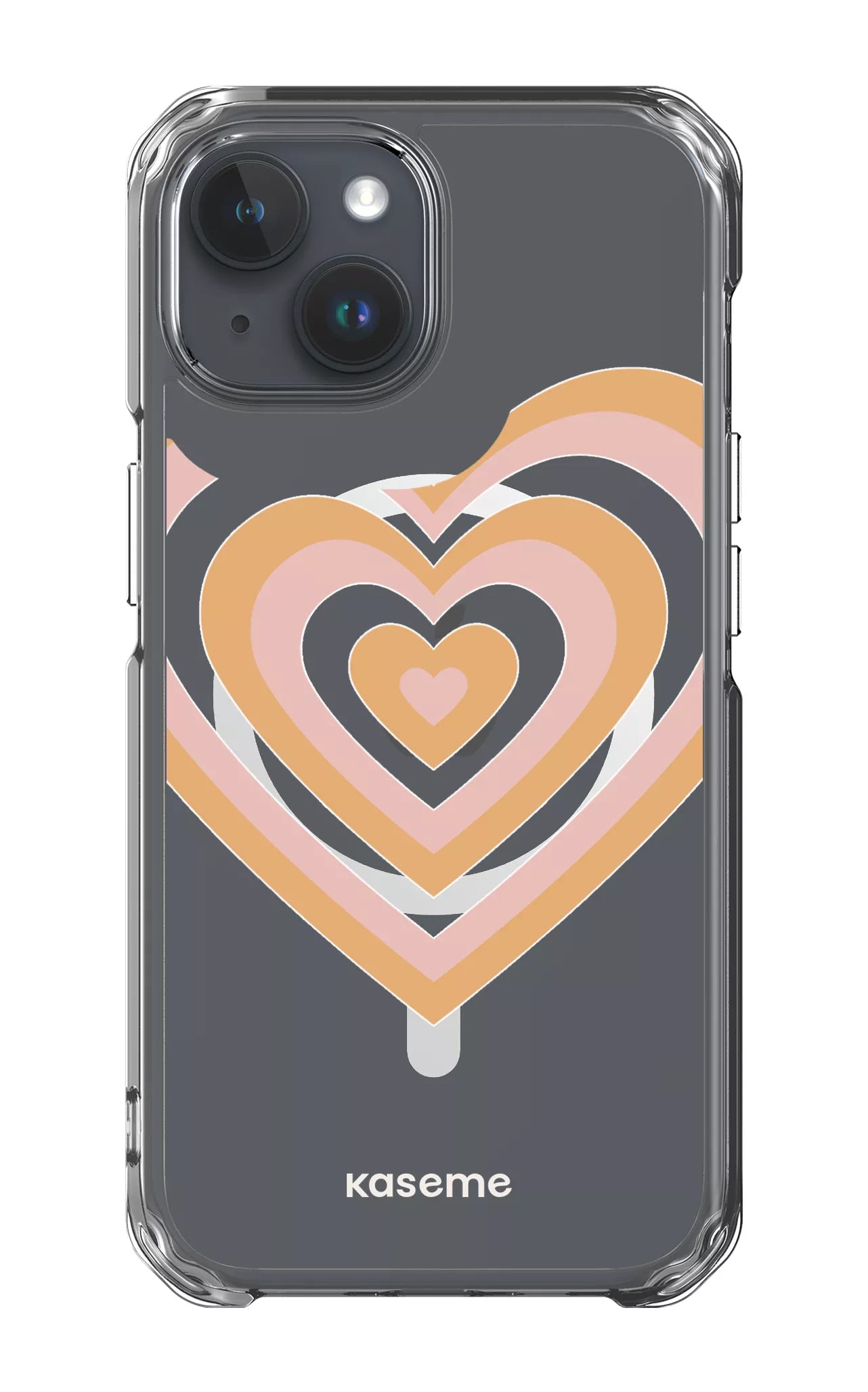 iPhone 15 Pro Clear Case - Magsafe Amor Clear Case -