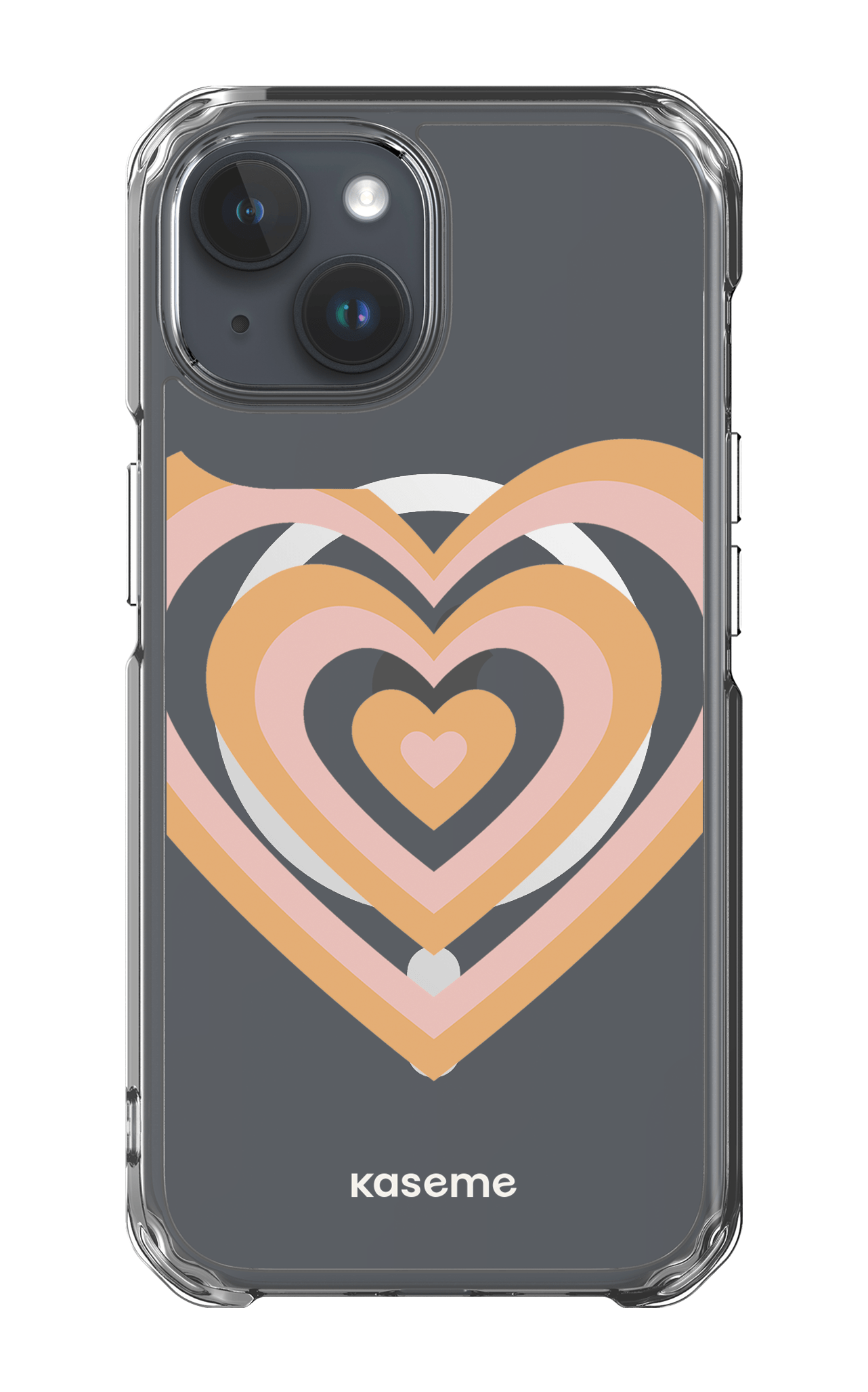 iPhone 15 Pro Clear Case - Magsafe Amor Clear Case -