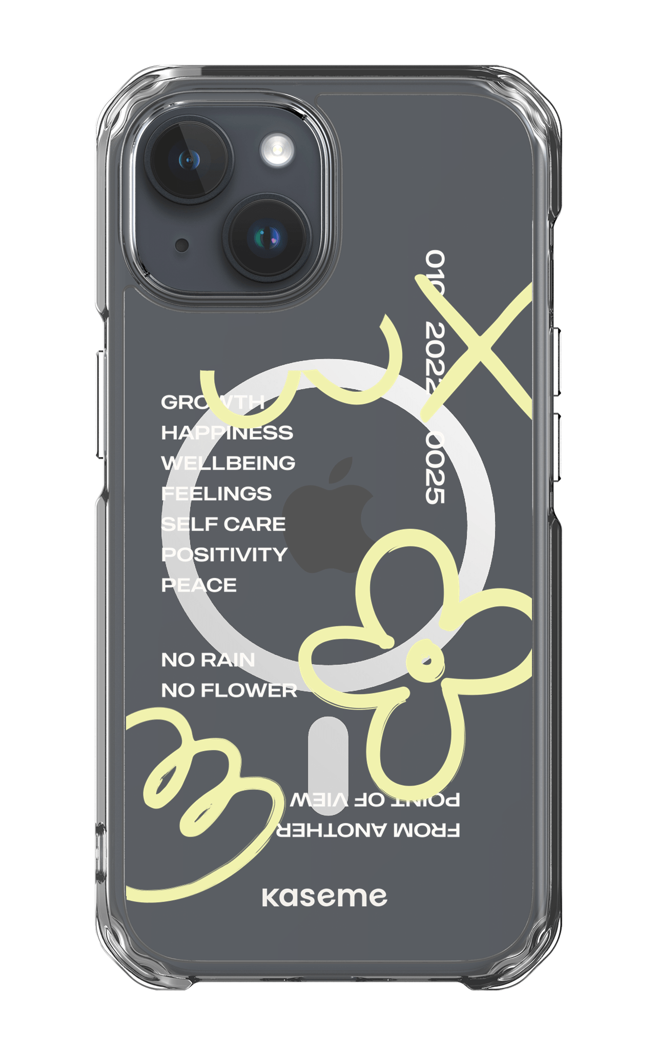 iPhone 15 Pro Clear Case - Magsafe Feelings Clear Case -