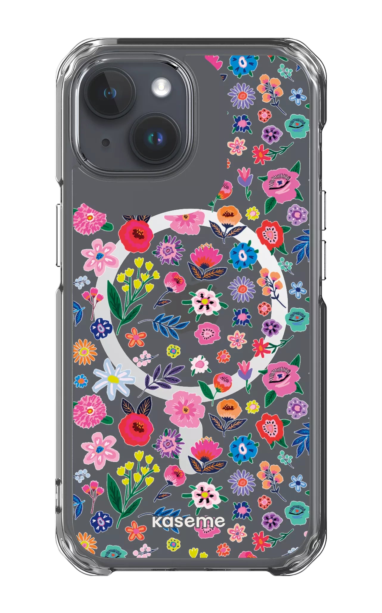 iPhone 15 Pro Clear Case - Magsafe Hallucinate Clear Case -