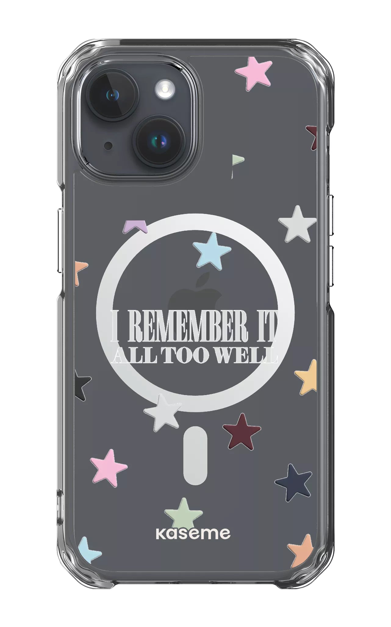 iPhone 15 Pro Clear Case - Magsafe It Was Rare Clear Case -