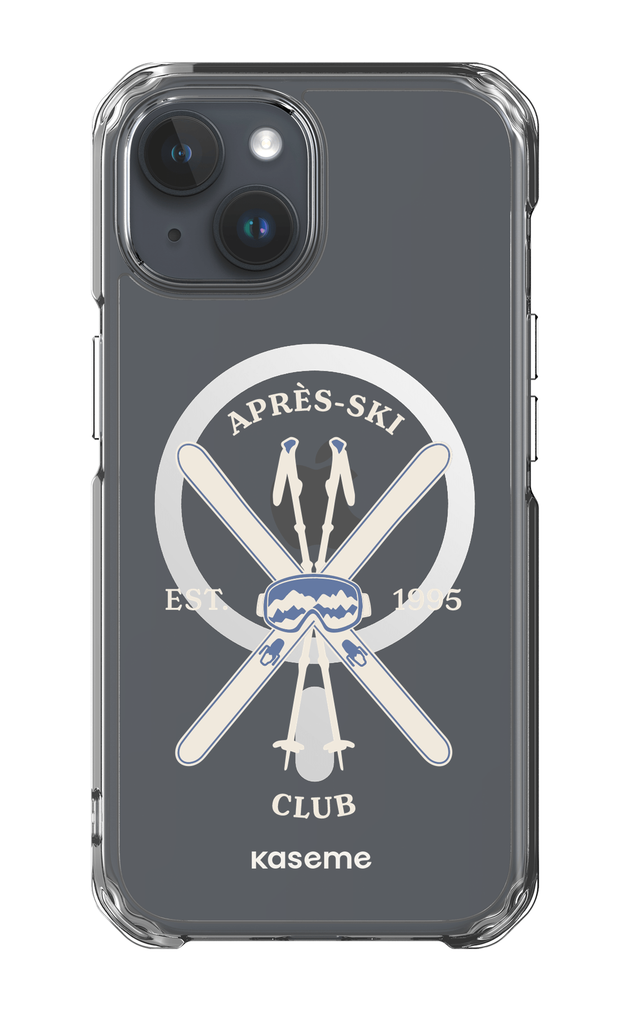 iPhone 15 Pro Clear Case - Magsafe Off-Track Clear Case -