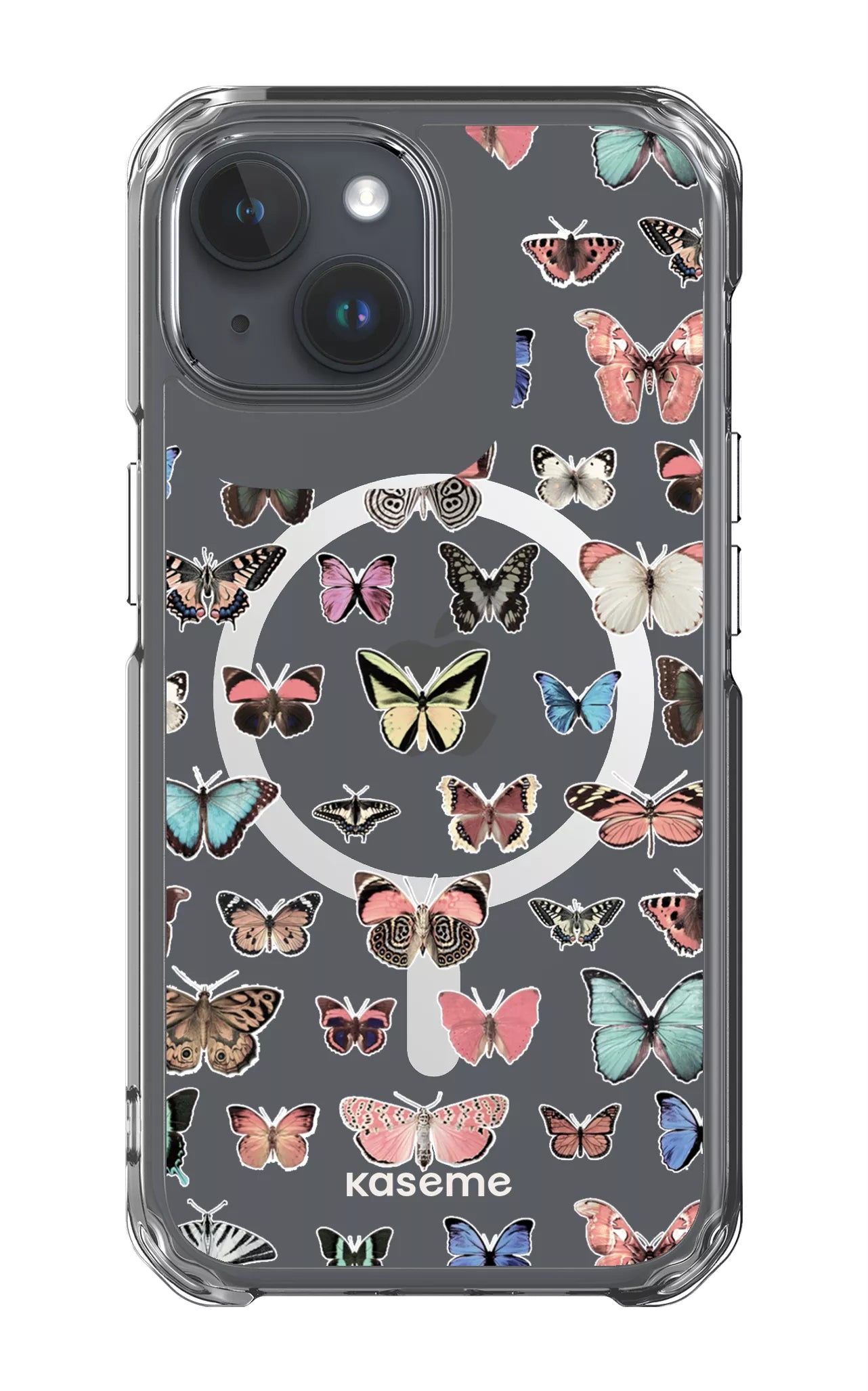 iPhone 15 Pro Clear Case - Magsafe Paloma Clear Case -