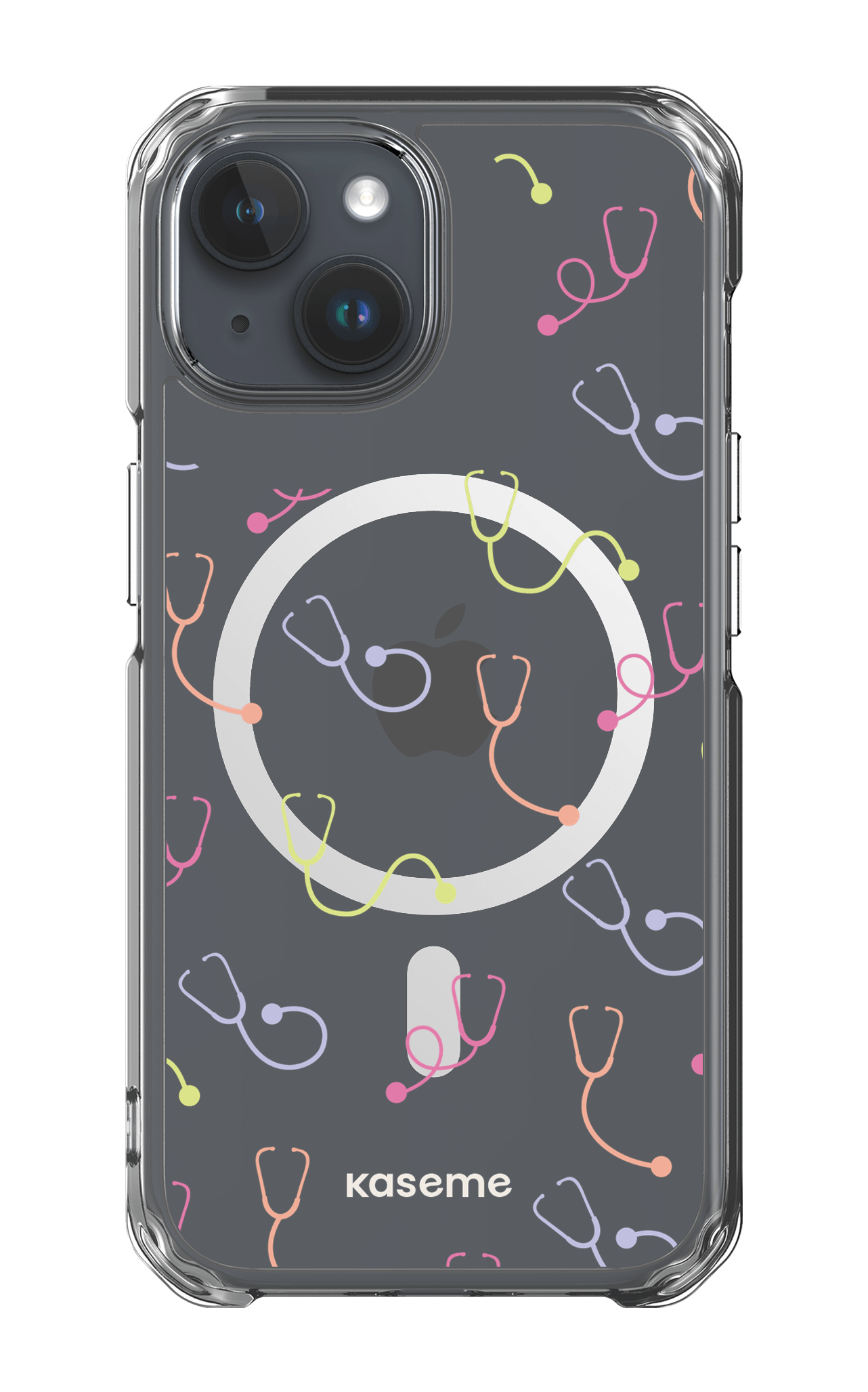 iPhone 15 Pro Clear Case - Magsafe Pulse Clear Case -