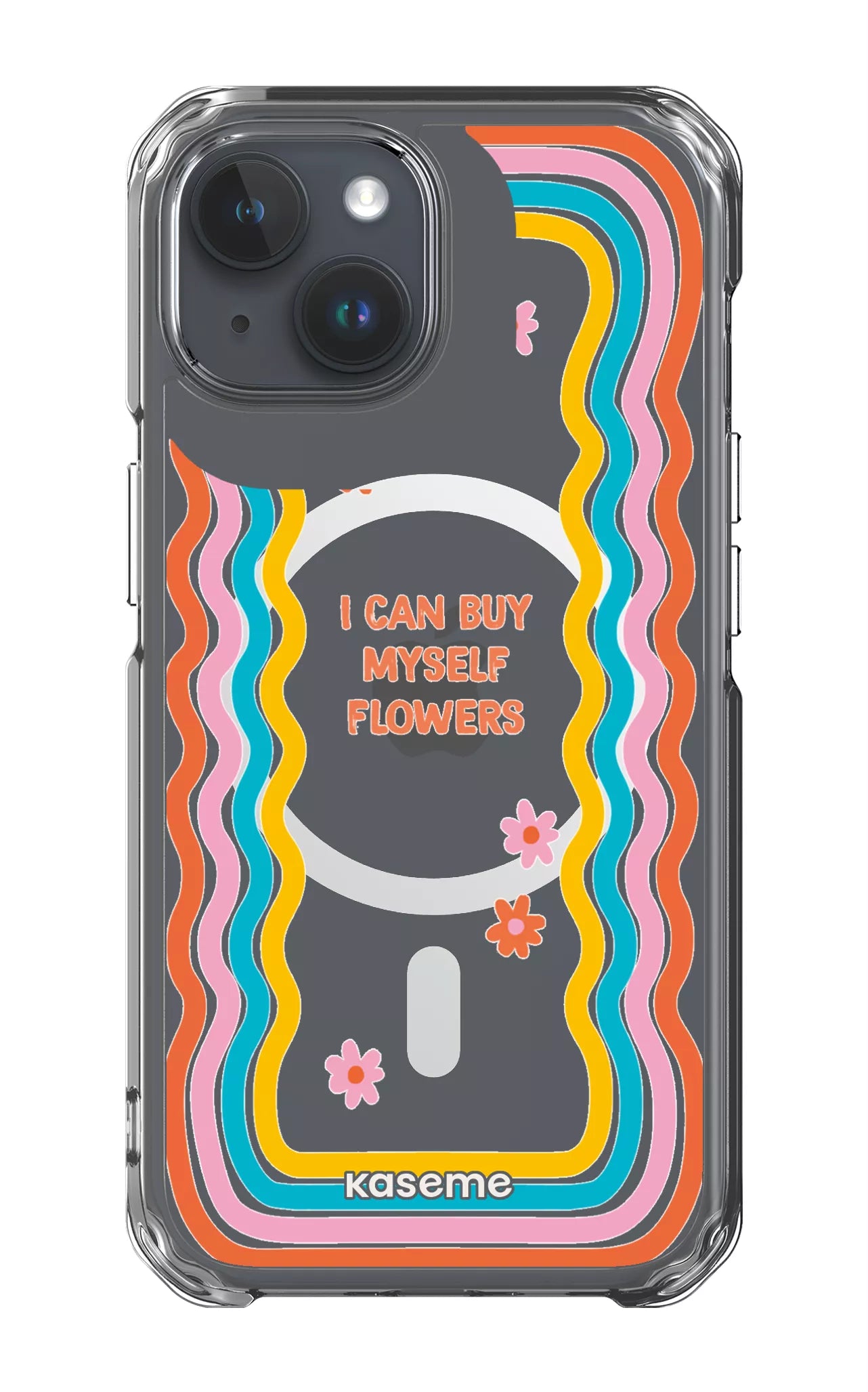 iPhone 15 Pro Clear Case - Magsafe She Can Clear Case -