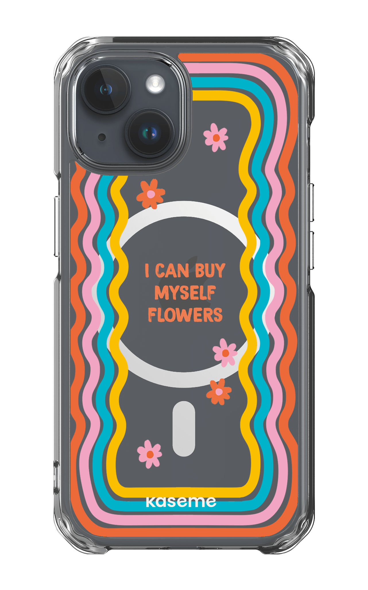 iPhone 15 Pro Clear Case - Magsafe She Can Clear Case -