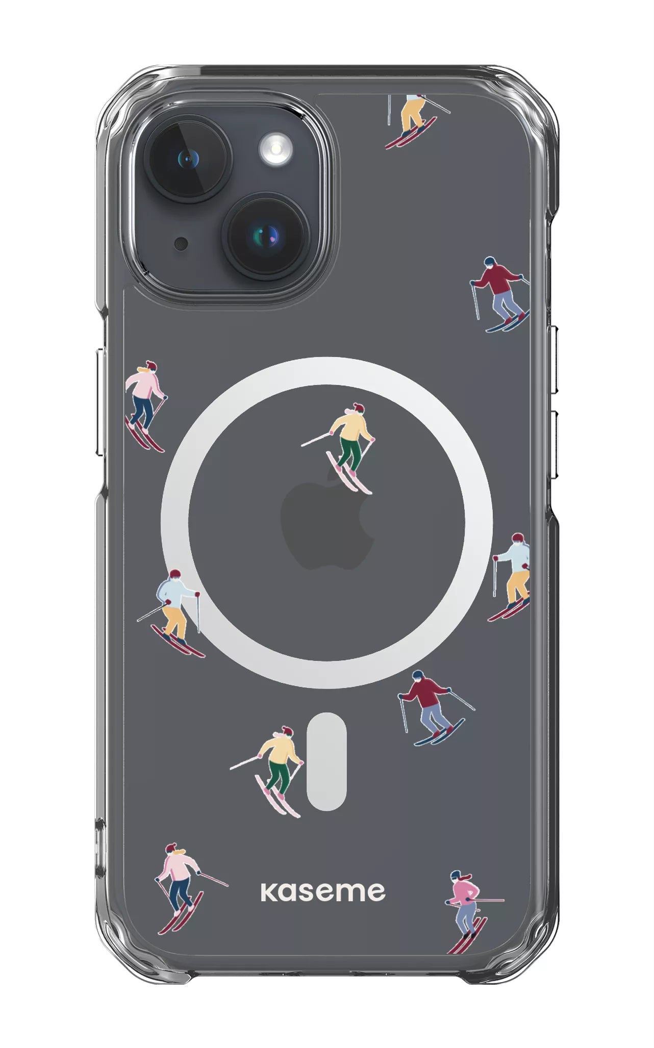 iPhone 15 Pro Clear Case - Magsafe Slope Clear Case -