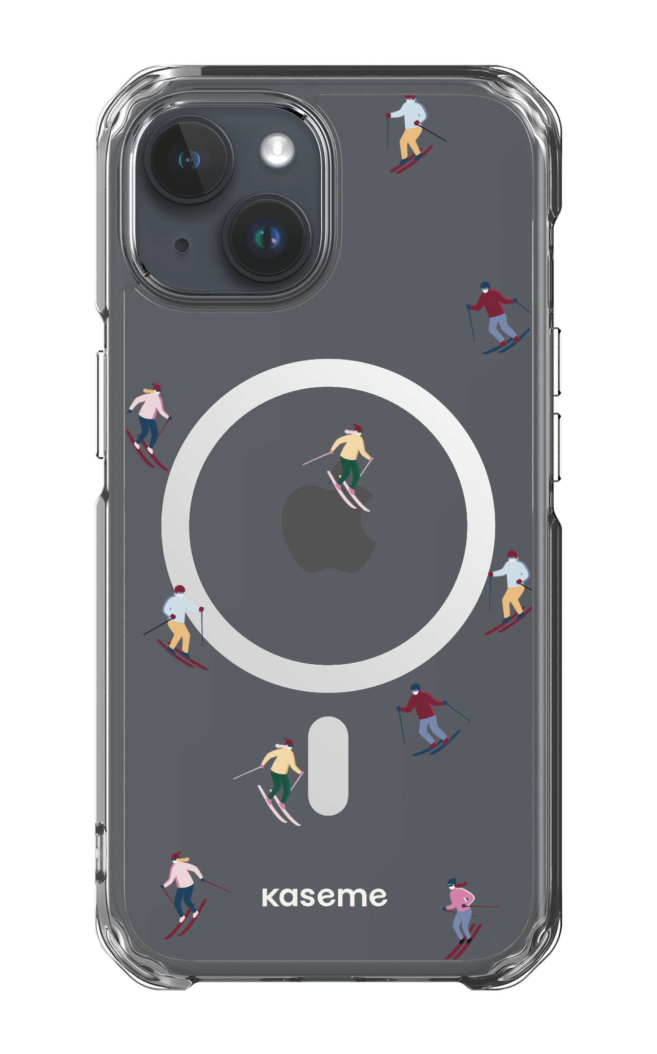 iPhone 15 Pro Clear Case - Magsafe Slope Clear Case -