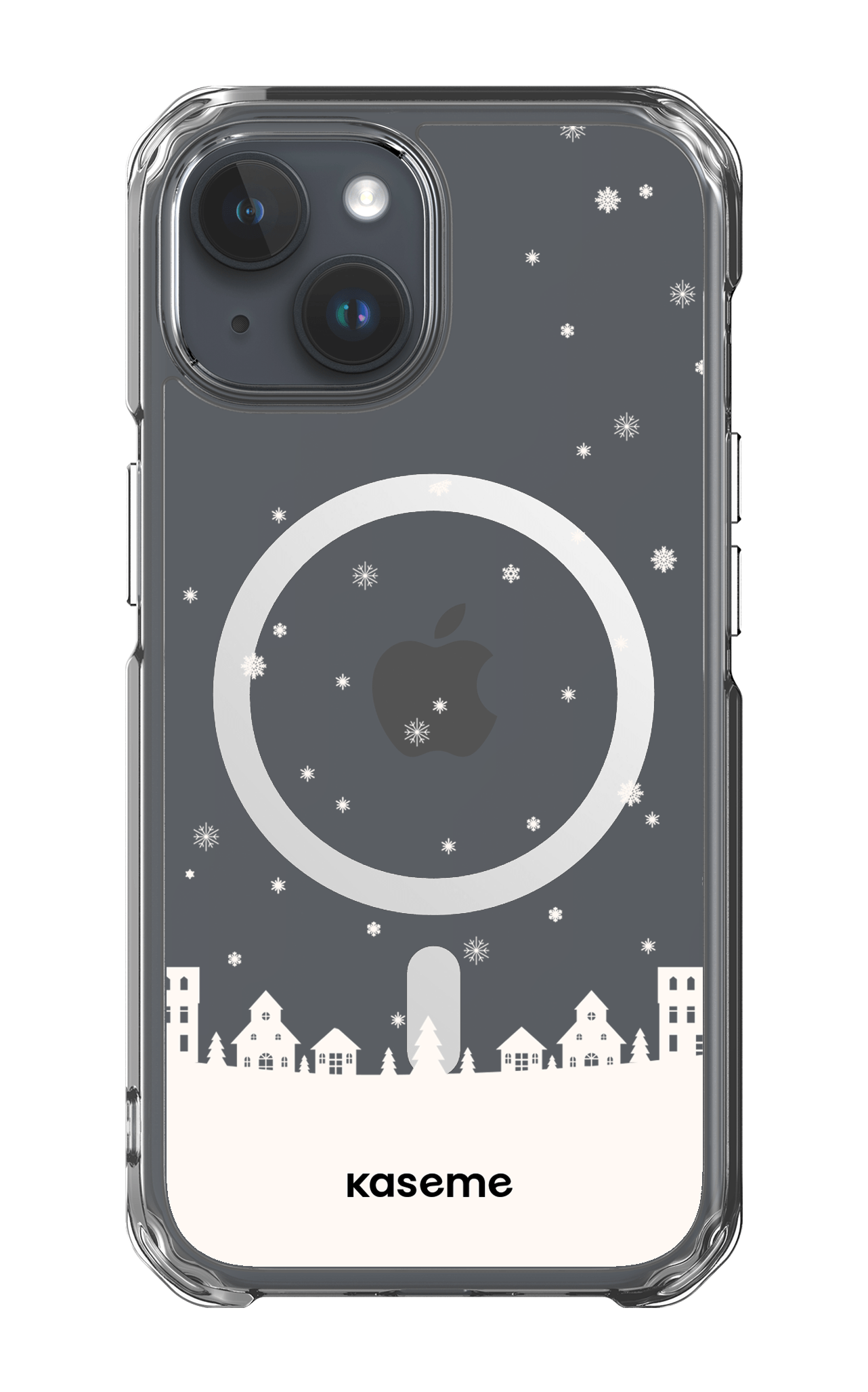 iPhone 15 Pro Clear Case - Magsafe Wonderland Clear Case -