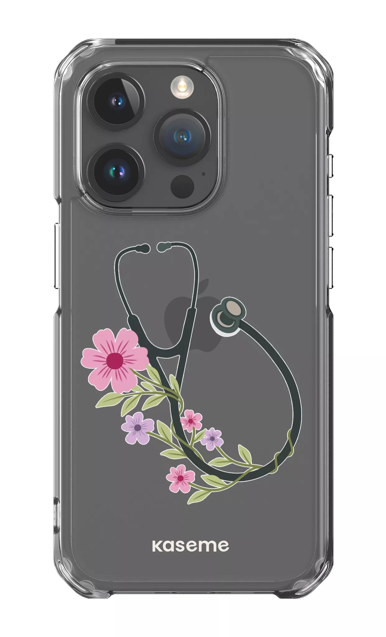 iPhone 15 Pro Clear Case Blossom Beat Clear Case -