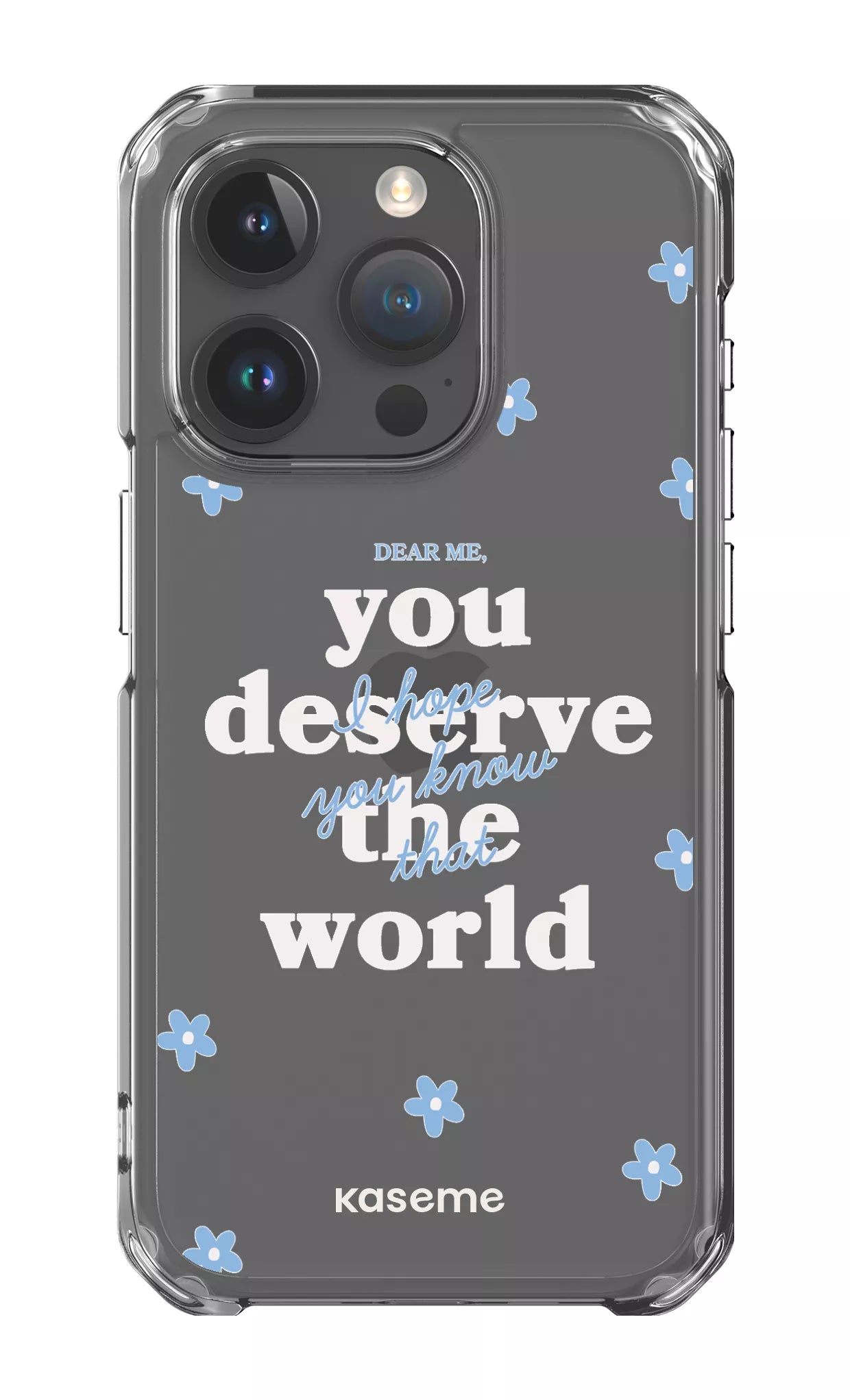 iPhone 15 Pro Clear Case Dear Me Clear Case -