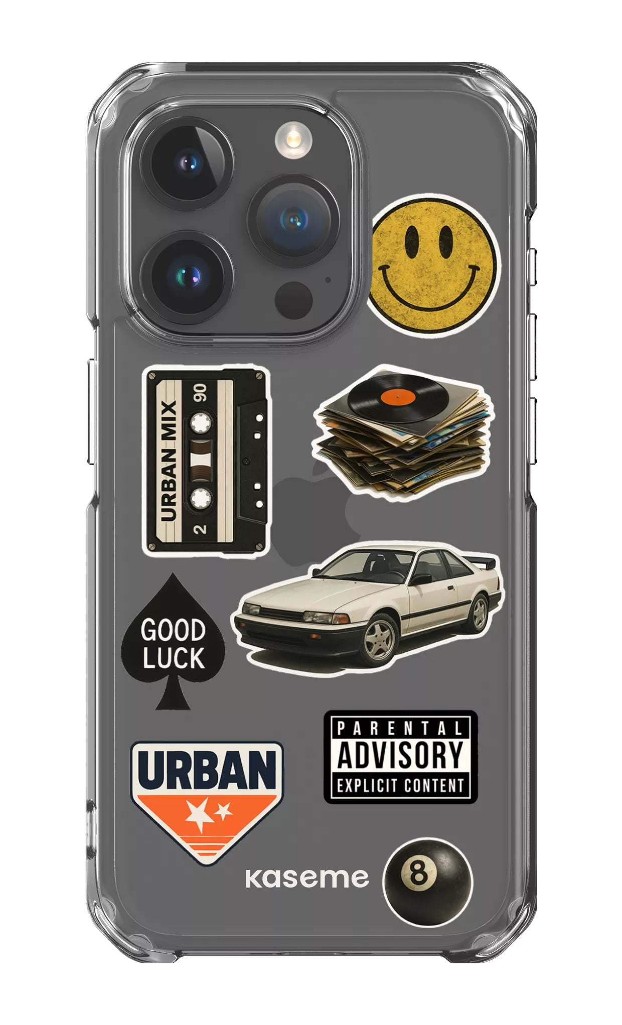iPhone 15 Pro Clear Case Downtown Clear Case -