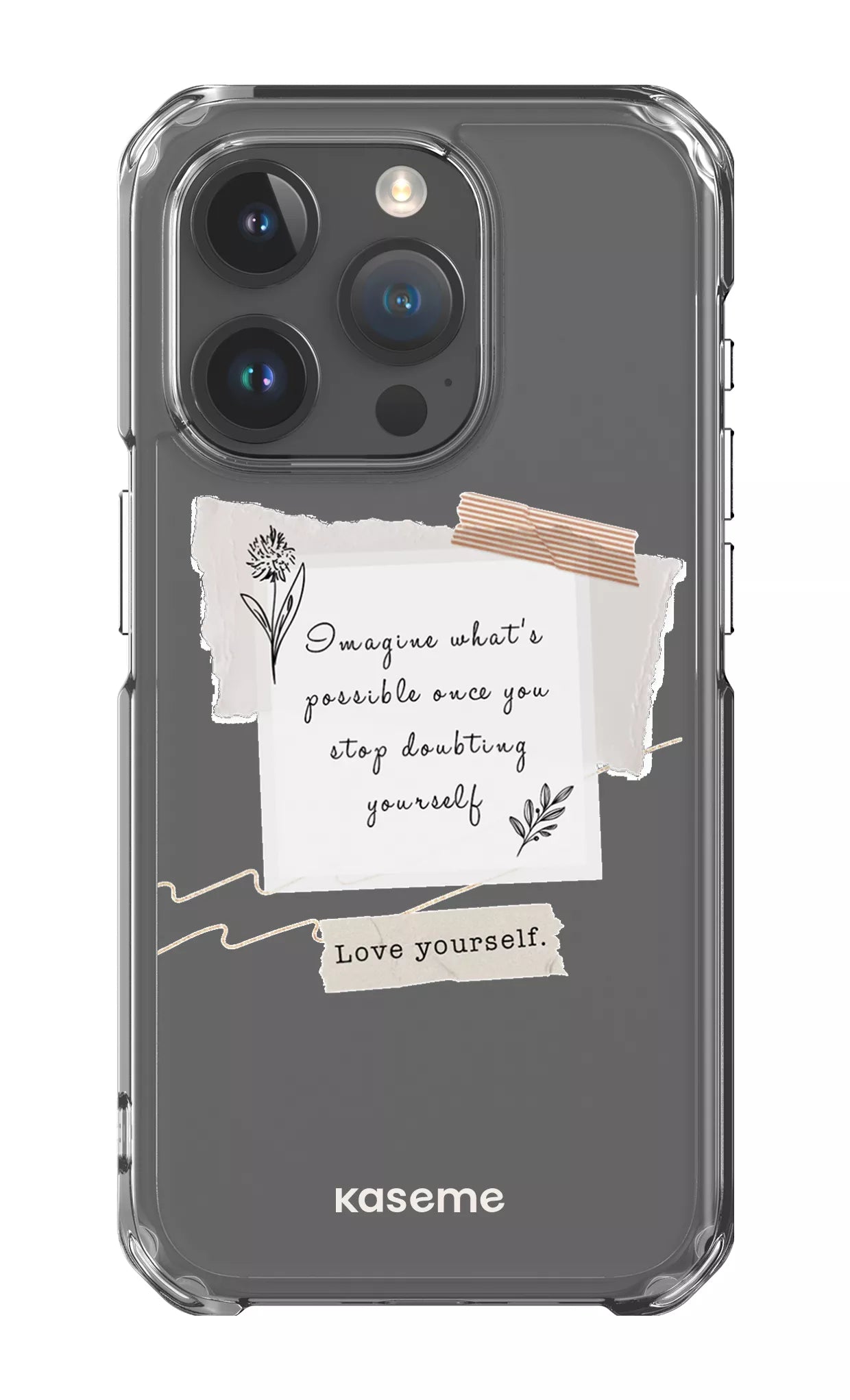 iPhone 15 Pro Clear Case Faith Clear Case -