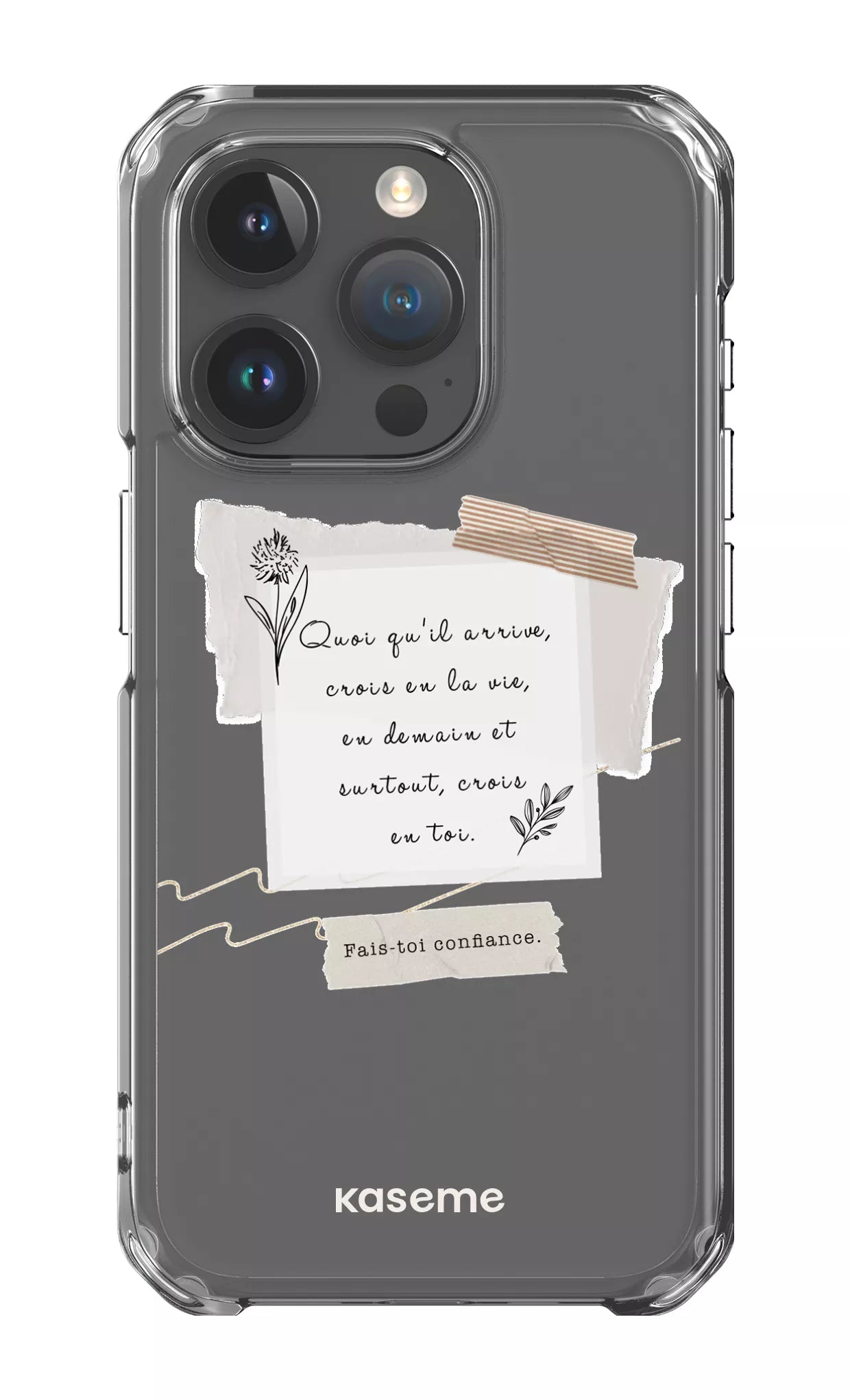 iPhone 15 Pro Clear Case Foi Clear Case -