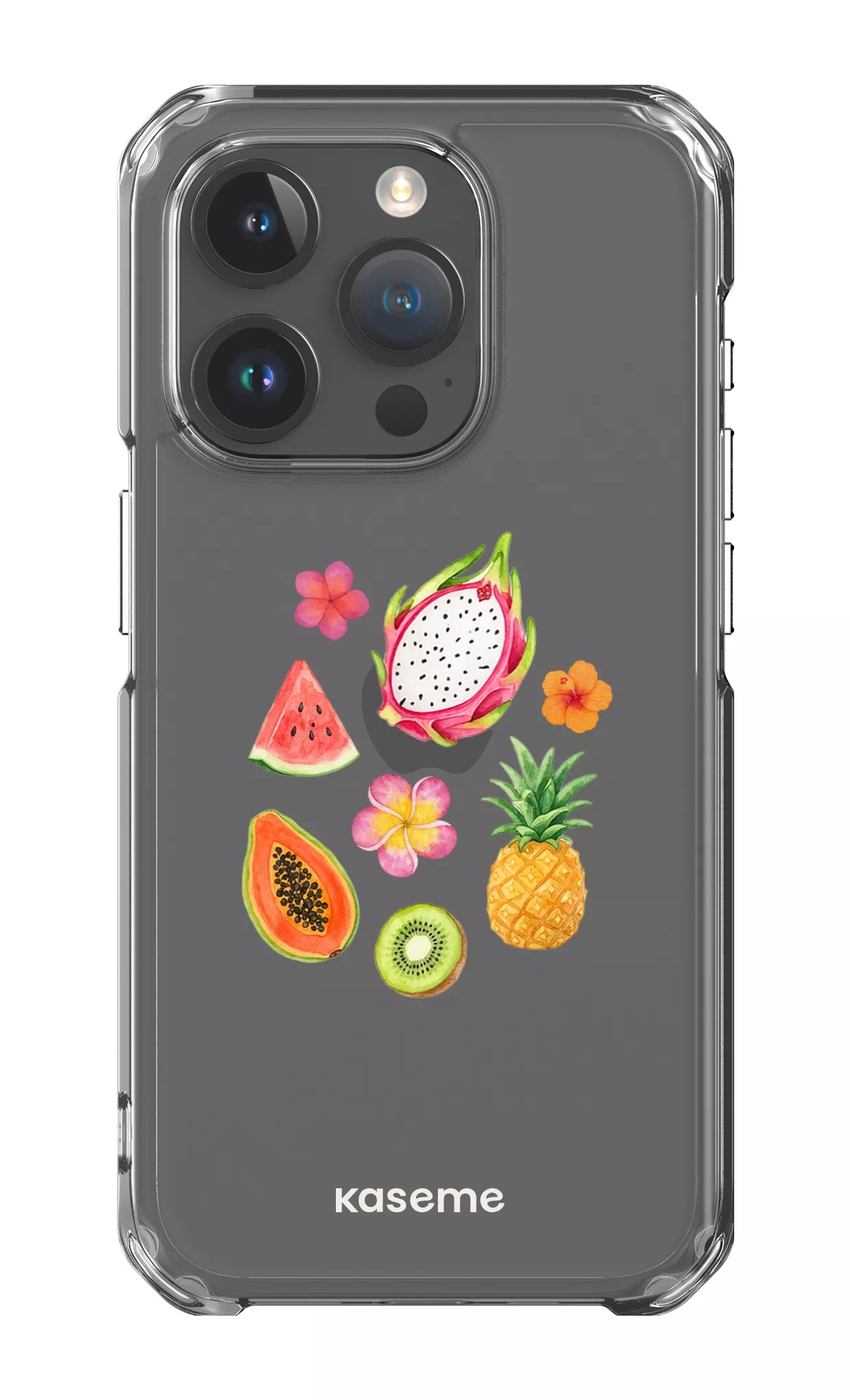 iPhone 15 Pro Clear Case Fresca Tropicale Clear Case -