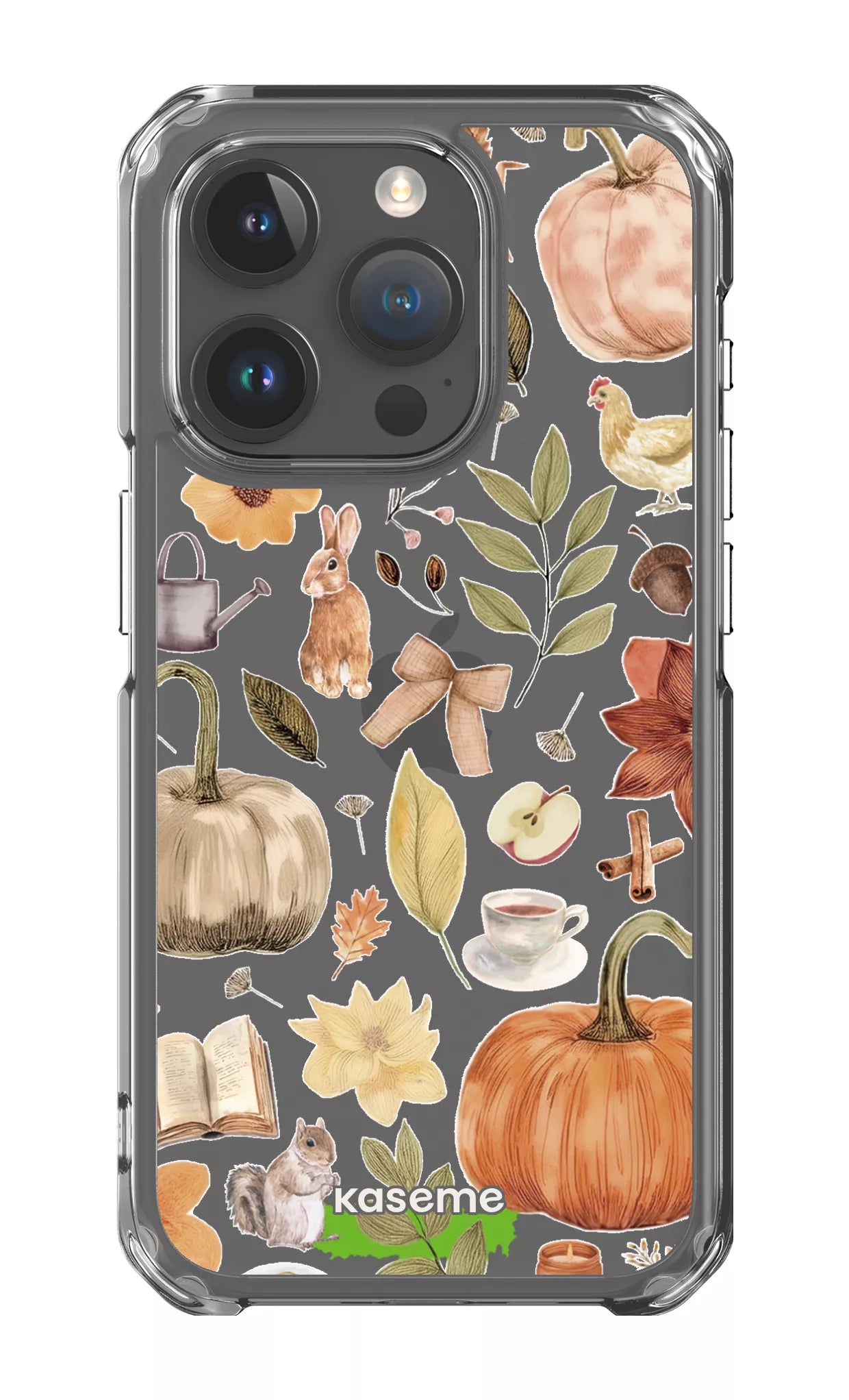 iPhone 15 Pro Clear Case Harvest Hues Clear Case -