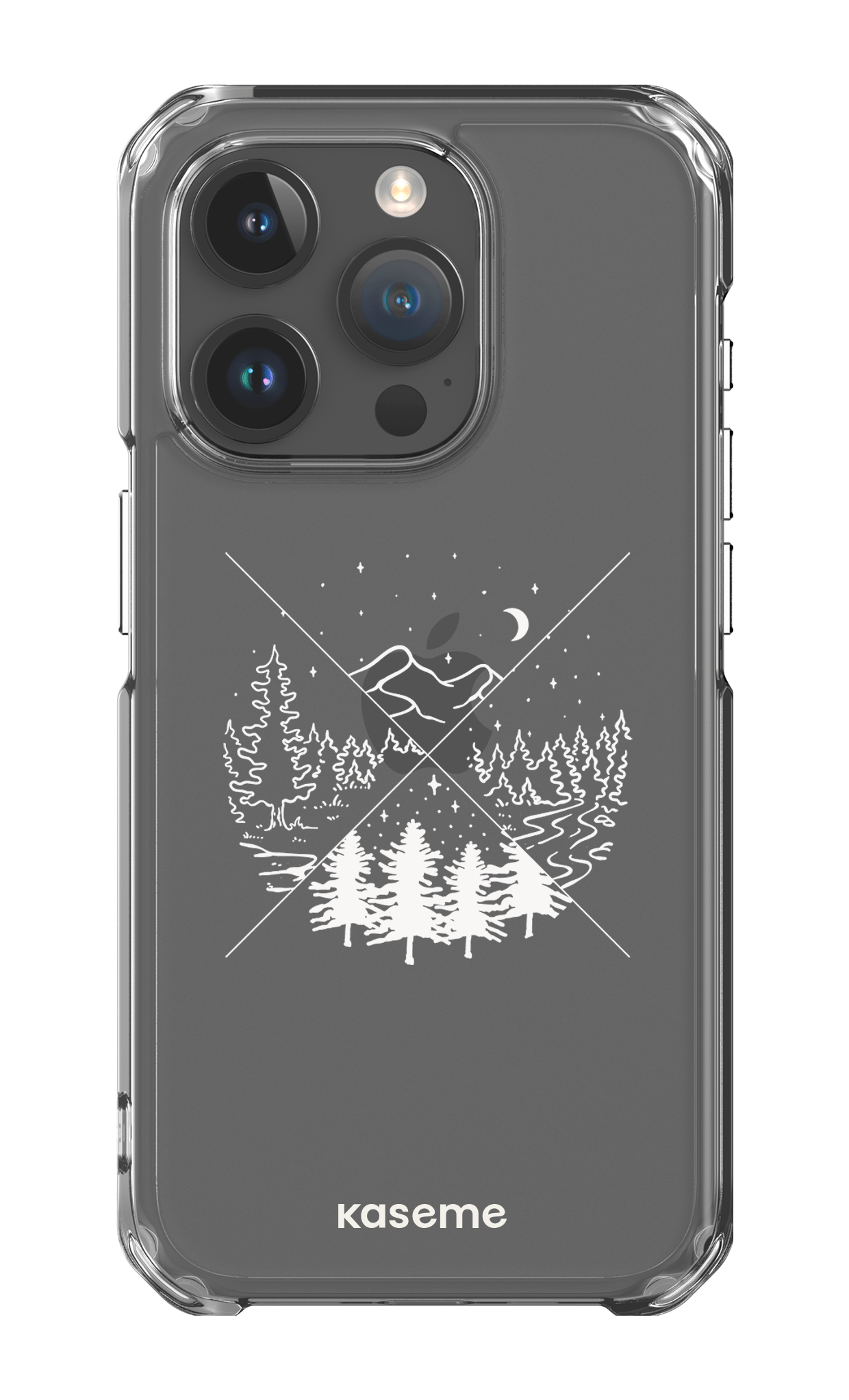 iPhone 15 Pro Clear Case Hike Clear Case -