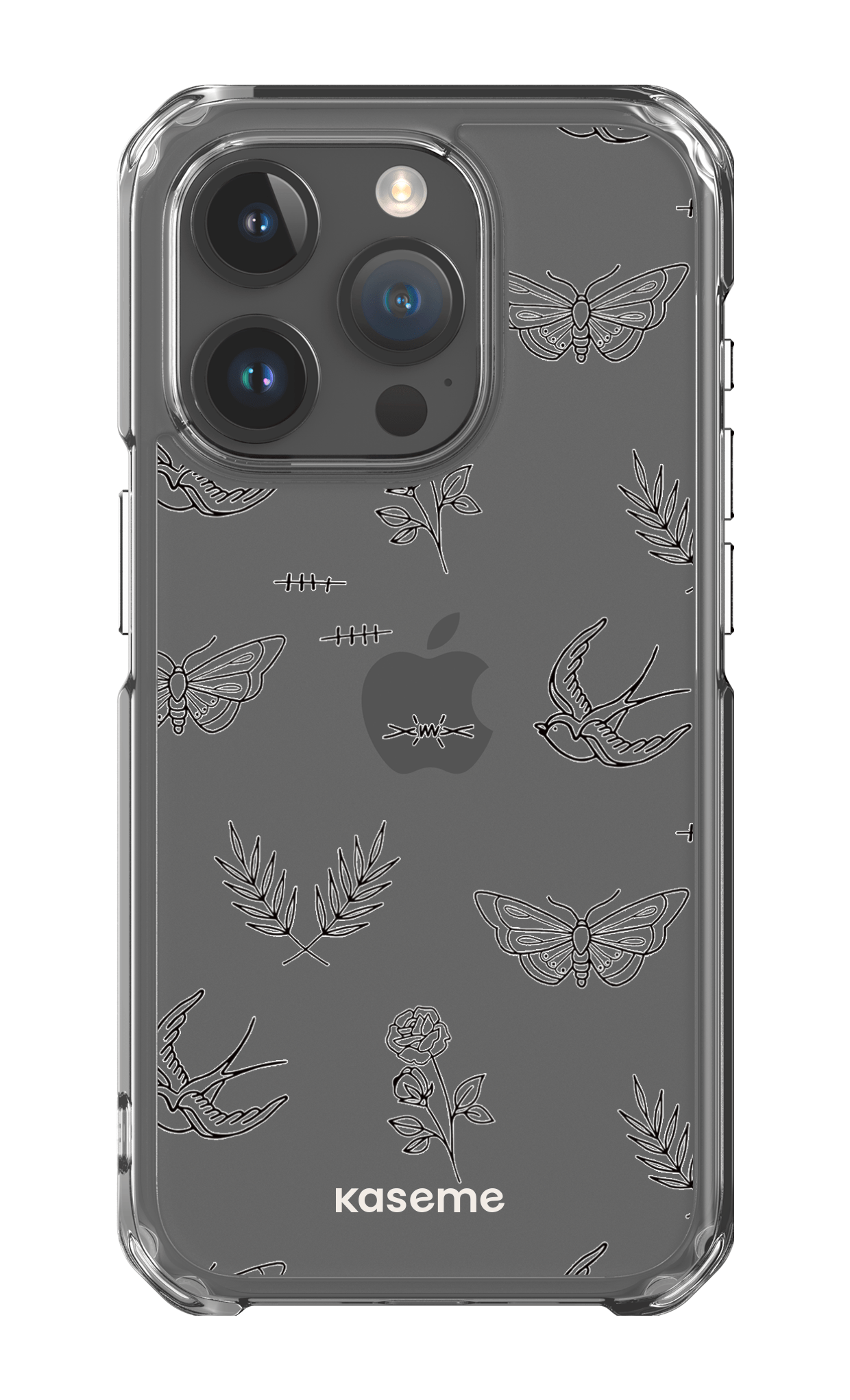 iPhone 15 Pro Clear Case Ink Clear Case -