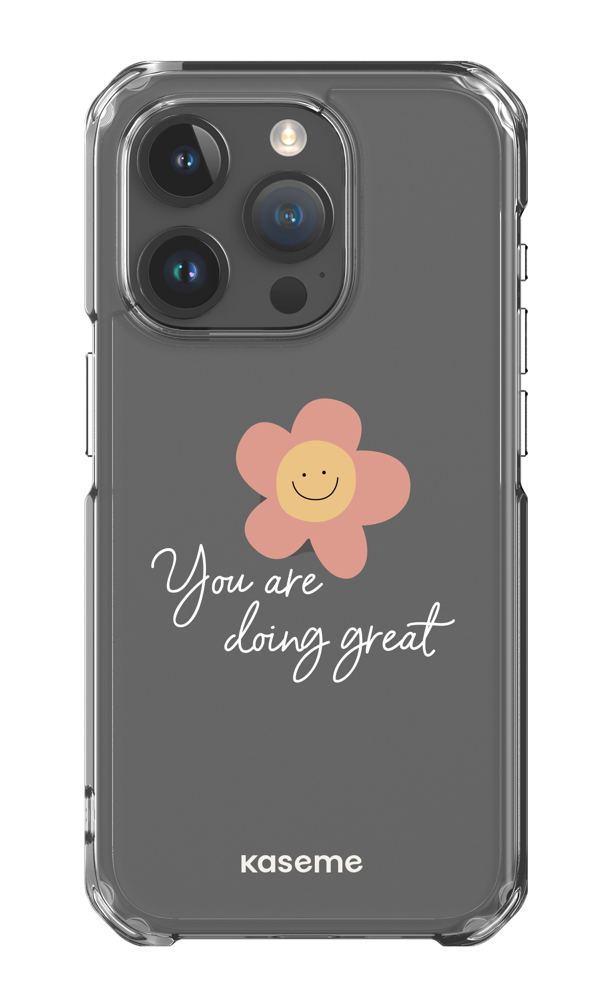 iPhone 15 Pro Clear Case Keep going Clear Case -