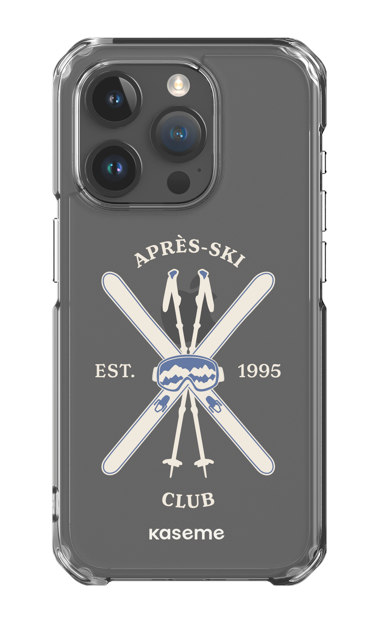 iPhone 15 Pro Clear Case Off-Track Clear Case -