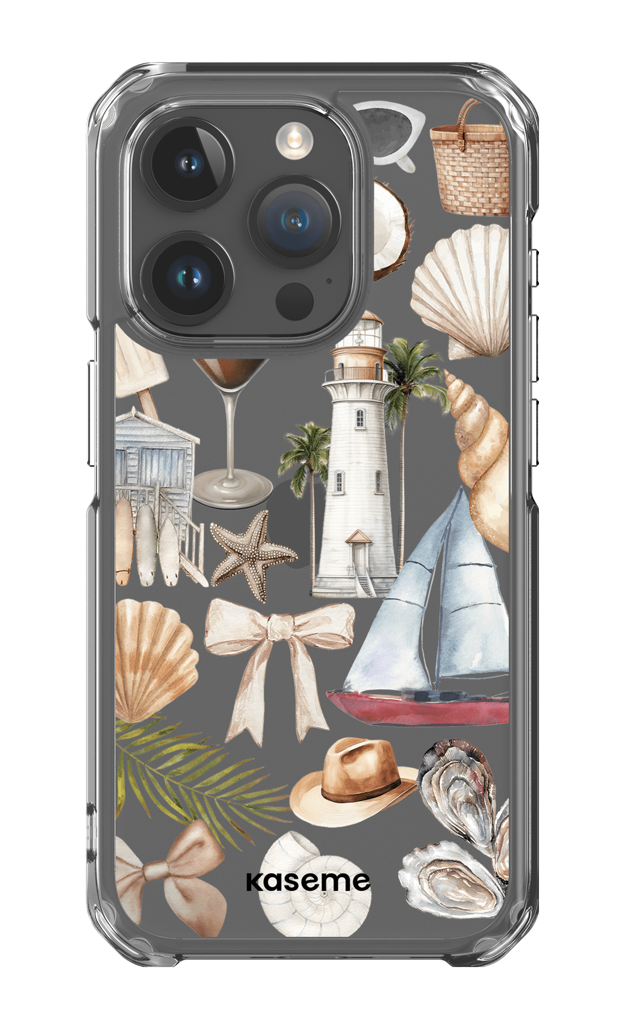 iPhone 15 Pro Clear Case Riviera Clear Case -