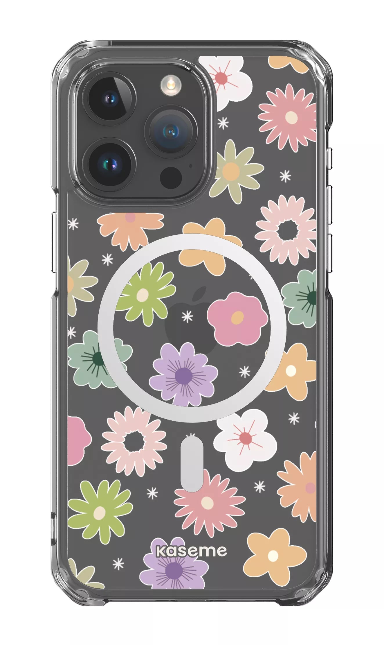 iPhone 15 Pro Max Clear Case - Magsafe Adore small Clear Case -