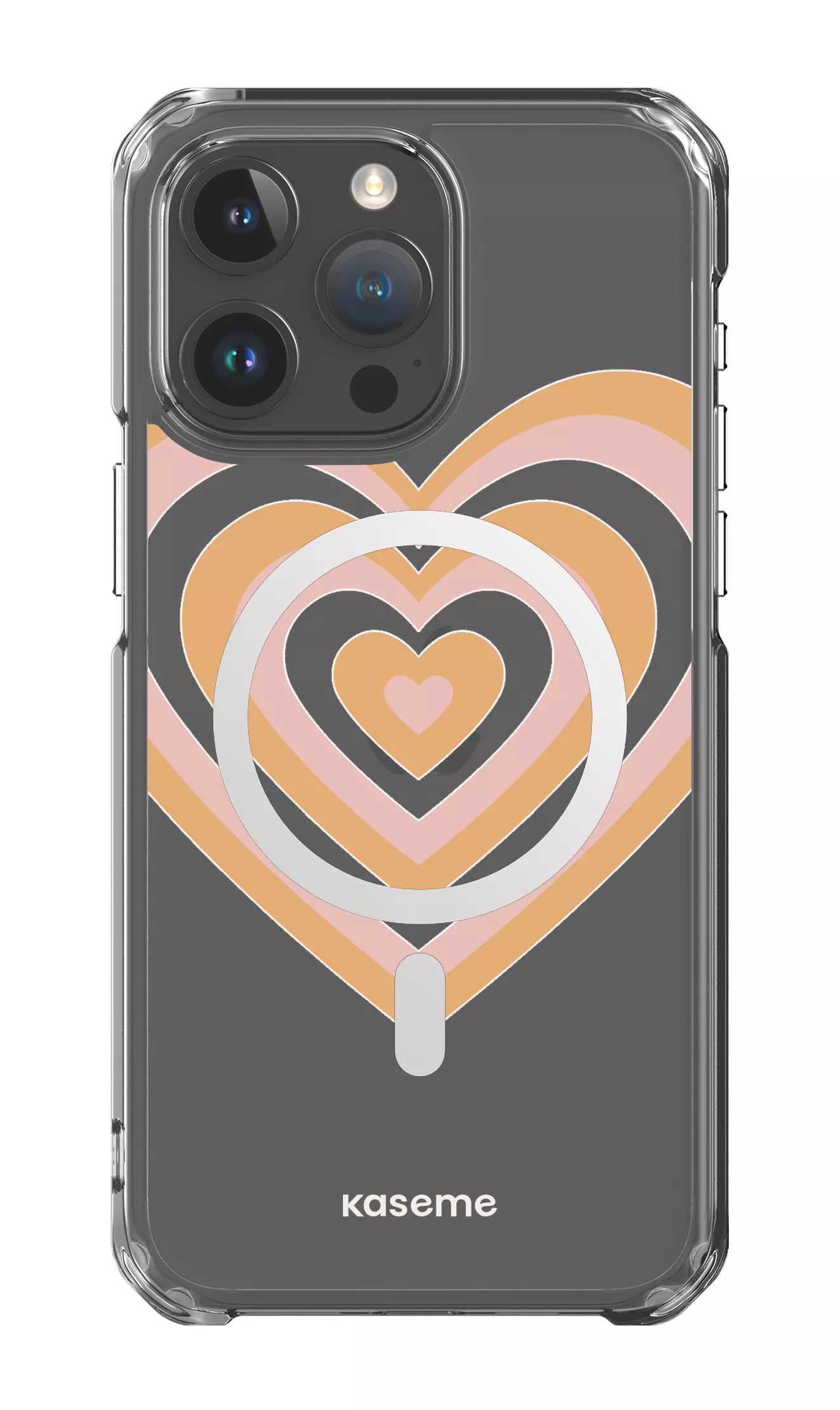 iPhone 15 Pro Max Clear Case - Magsafe Amor Clear Case -