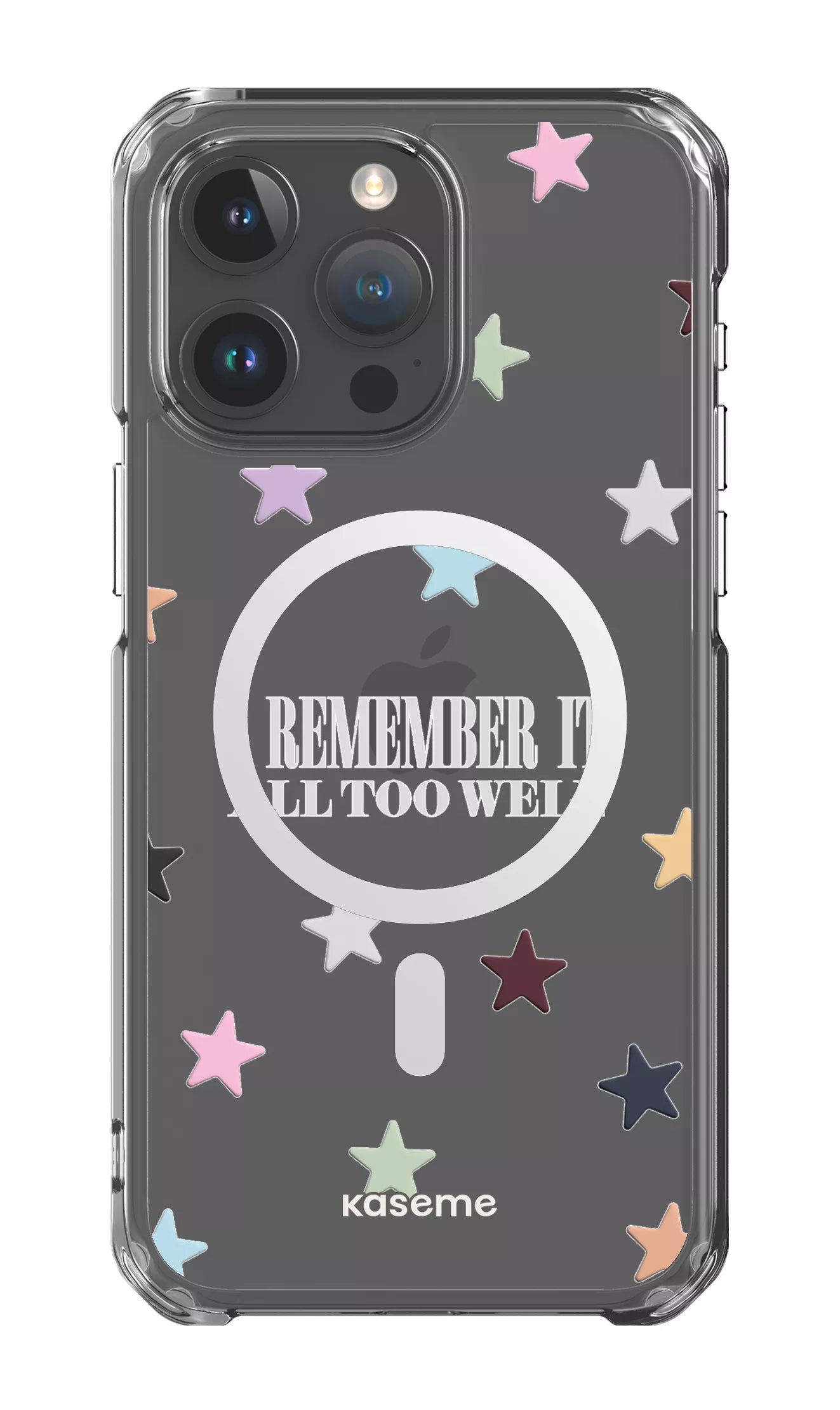 iPhone 15 Pro Max Clear Case - Magsafe It Was Rare Clear Case -