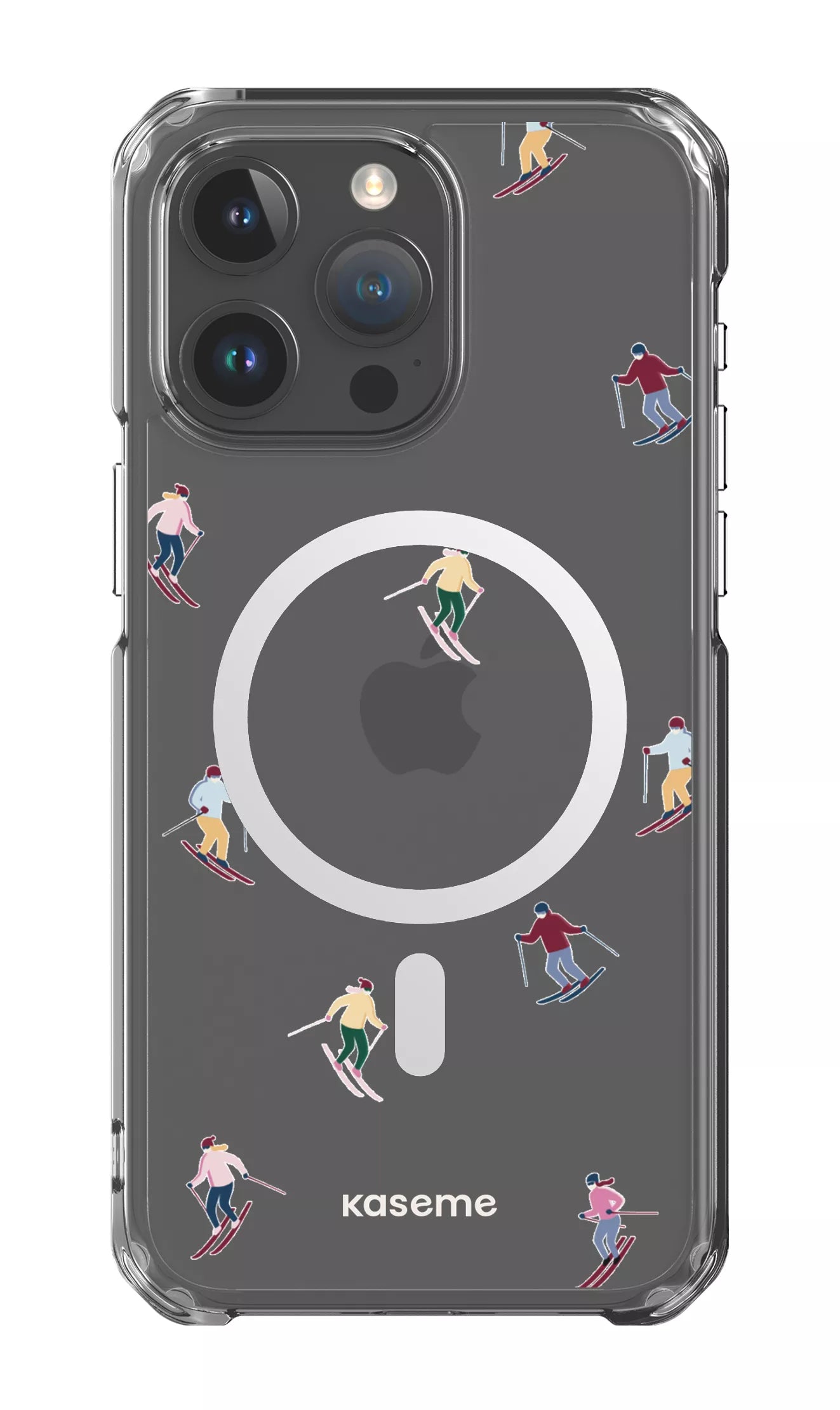 iPhone 15 Pro Max Clear Case - Magsafe Slope Clear Case -