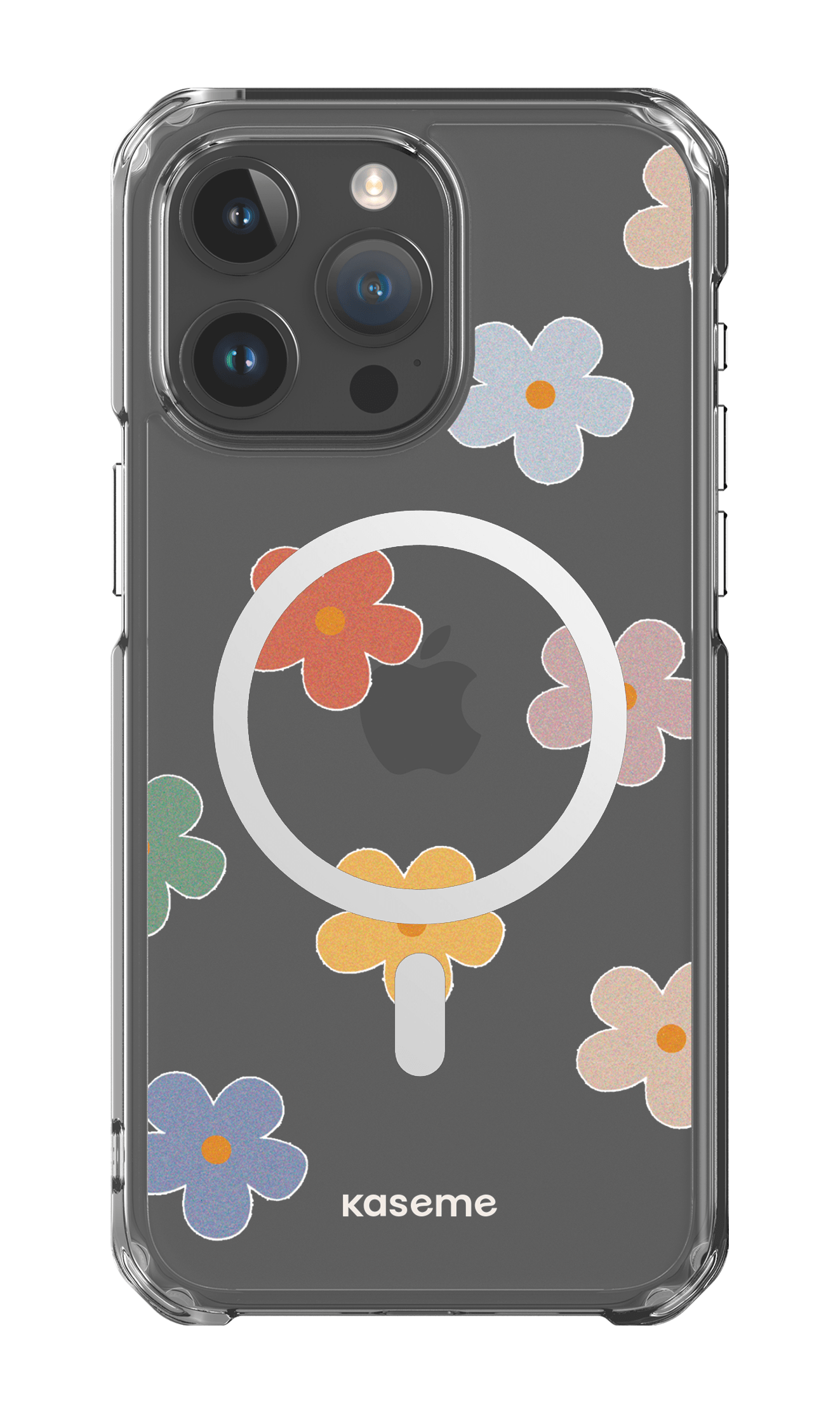 iPhone 15 Pro Max Clear Case - Magsafe Woodstock Big Clear Case -