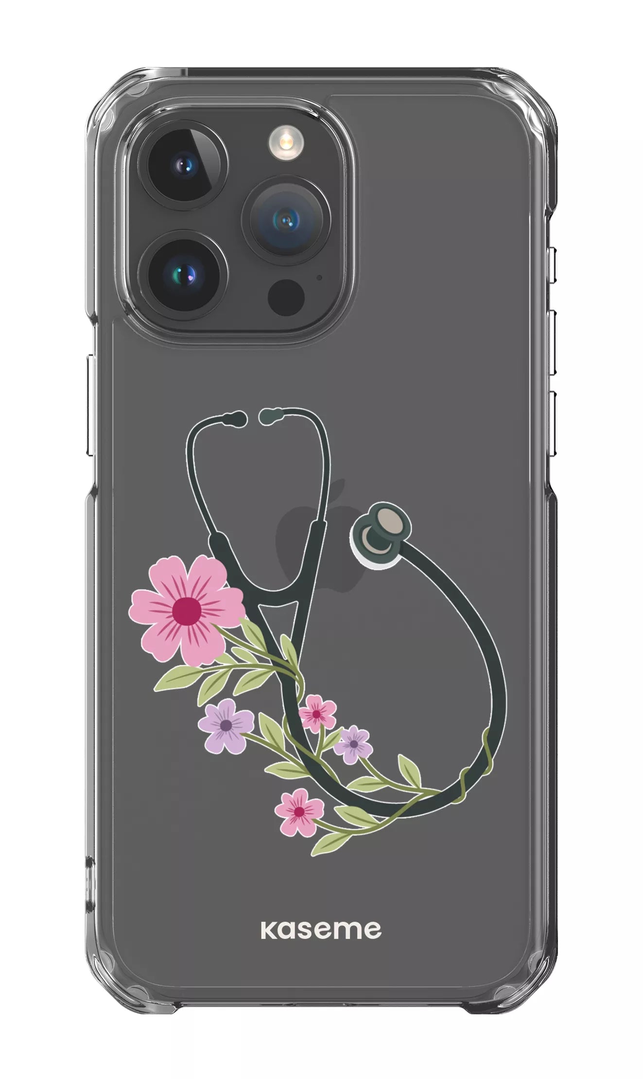 iPhone 15 Pro Max Clear Case Blossom Beat Clear Case -