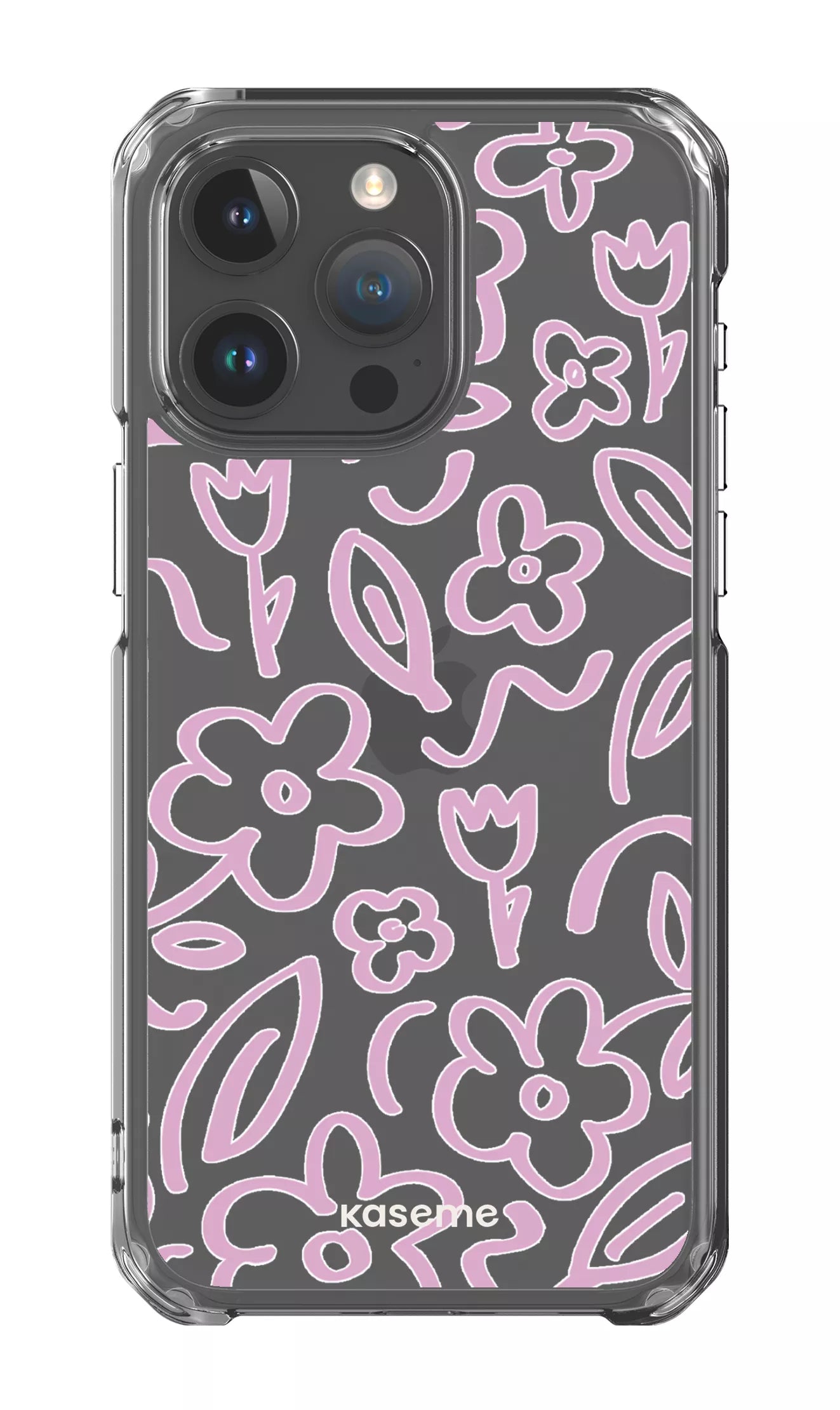 iPhone 15 Pro Max Clear Case Brooklyn pink Clear Case -