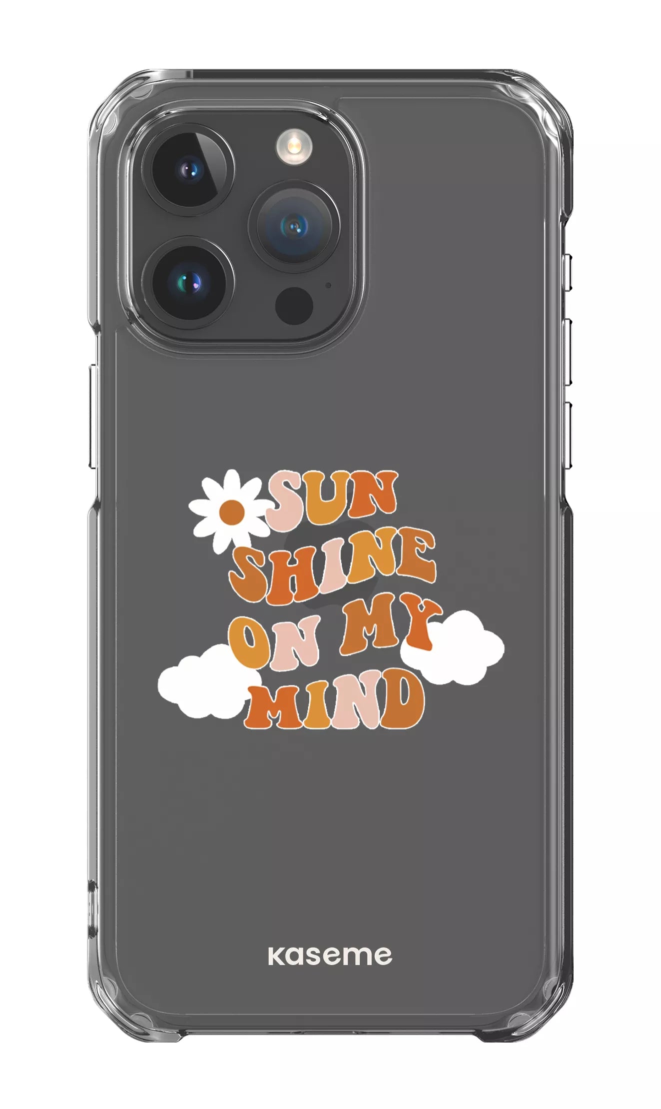 iPhone 15 Pro Max Clear Case Cheerful Clear Case -