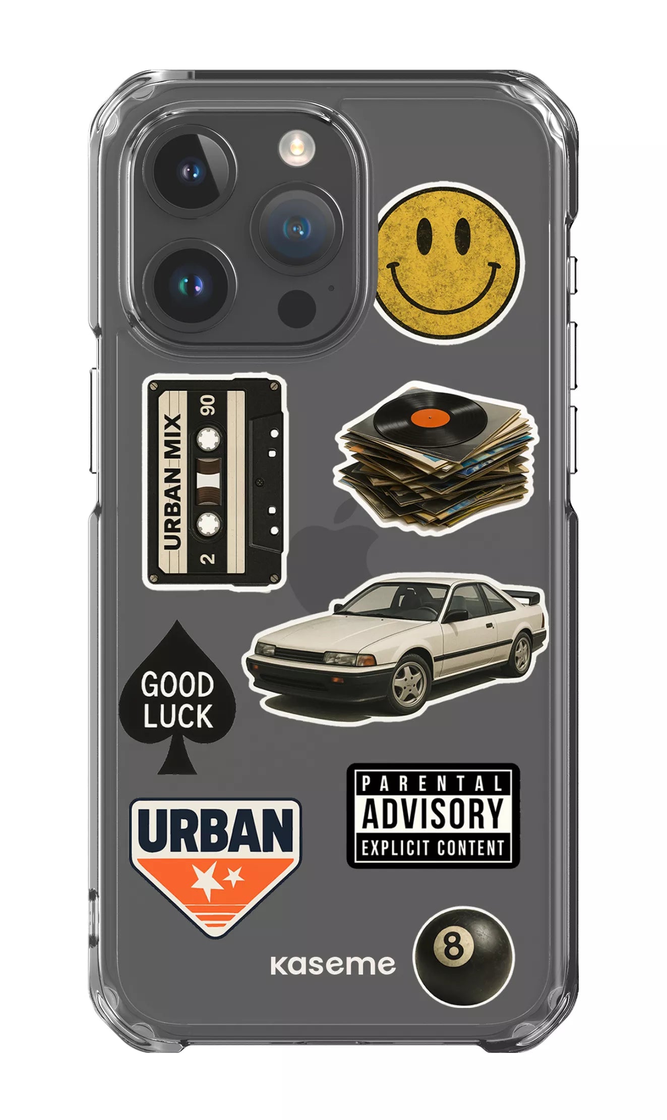 iPhone 15 Pro Max Clear Case Downtown Clear Case -