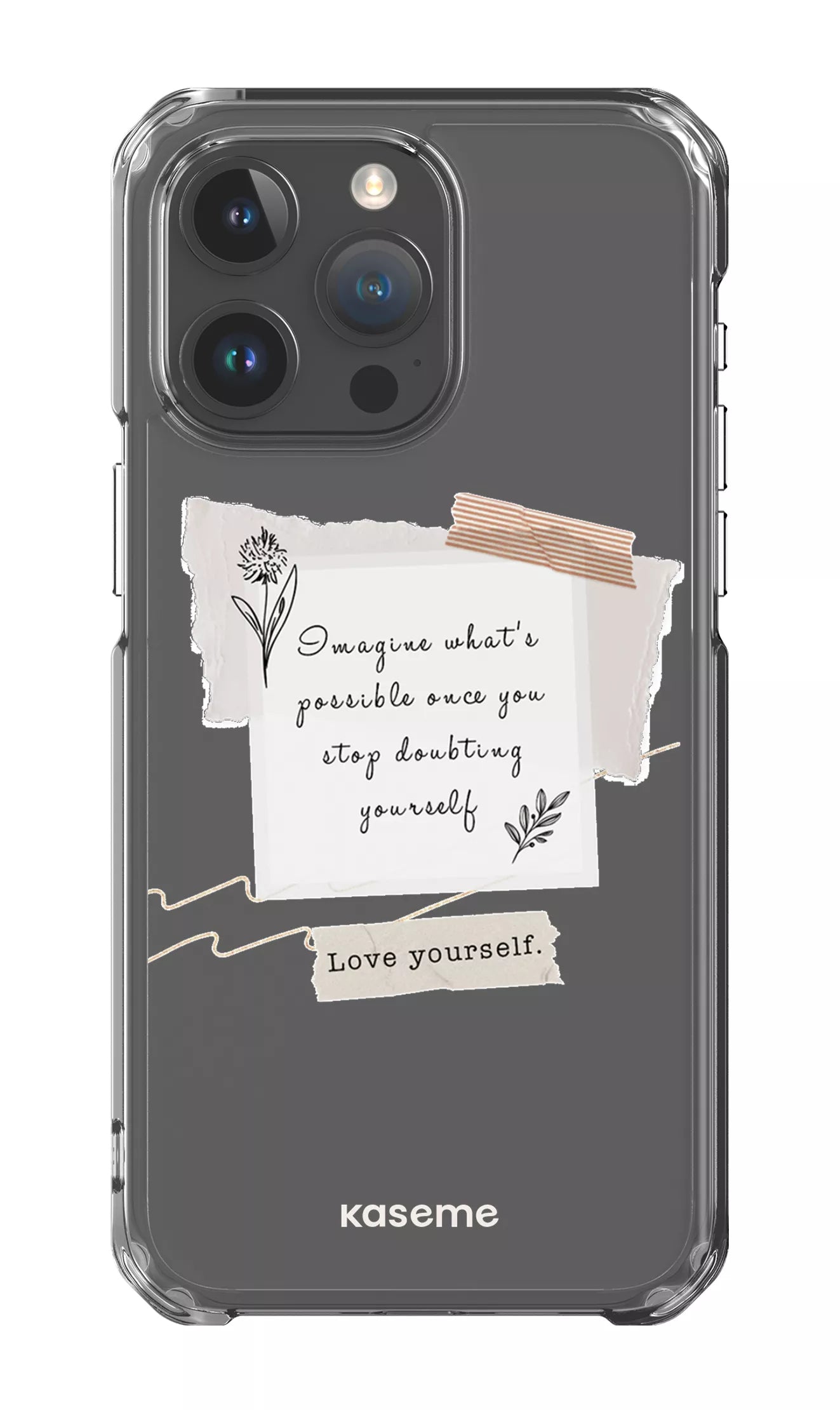 iPhone 15 Pro Max Clear Case Faith Clear Case -