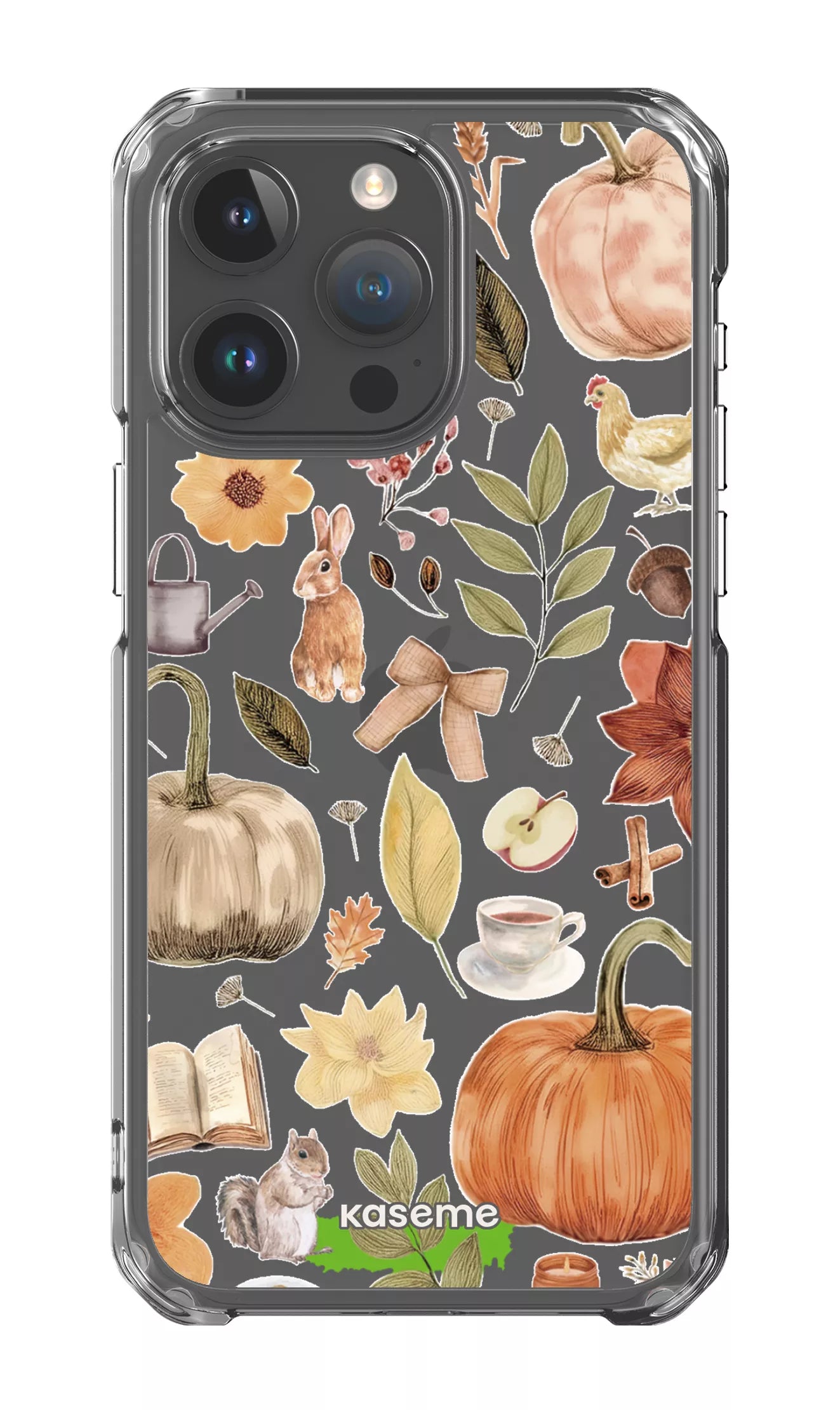 iPhone 15 Pro Max Clear Case Harvest Hues Clear Case -