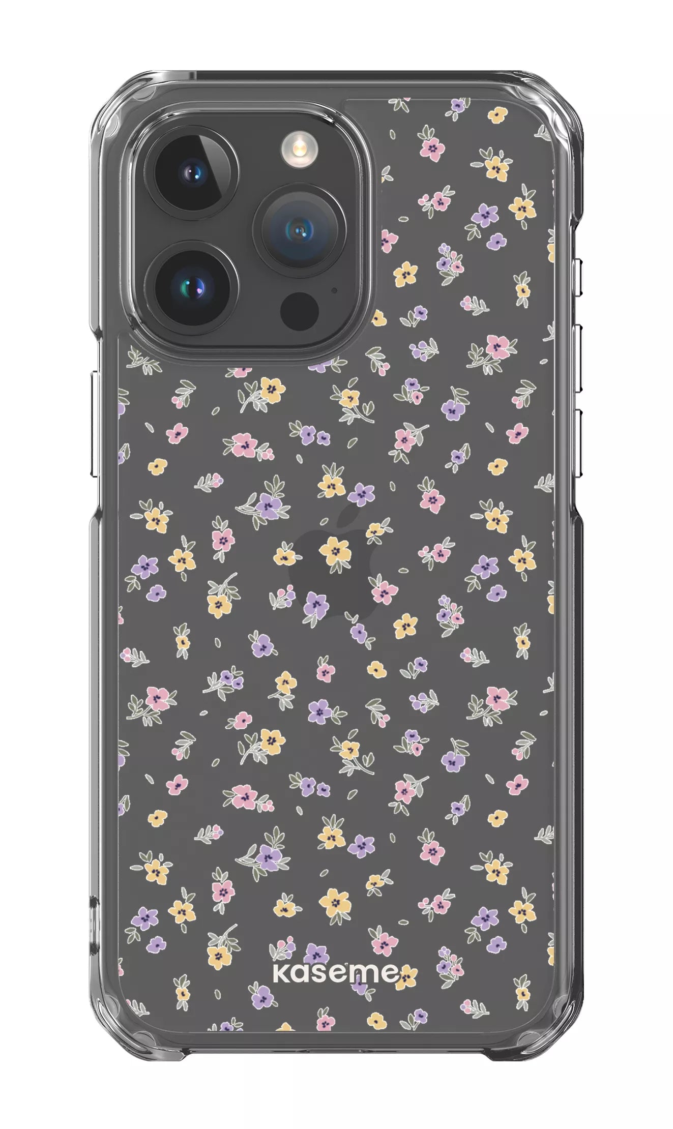 iPhone 15 Pro Max Clear Case Porcelain Blossom Clear Case -