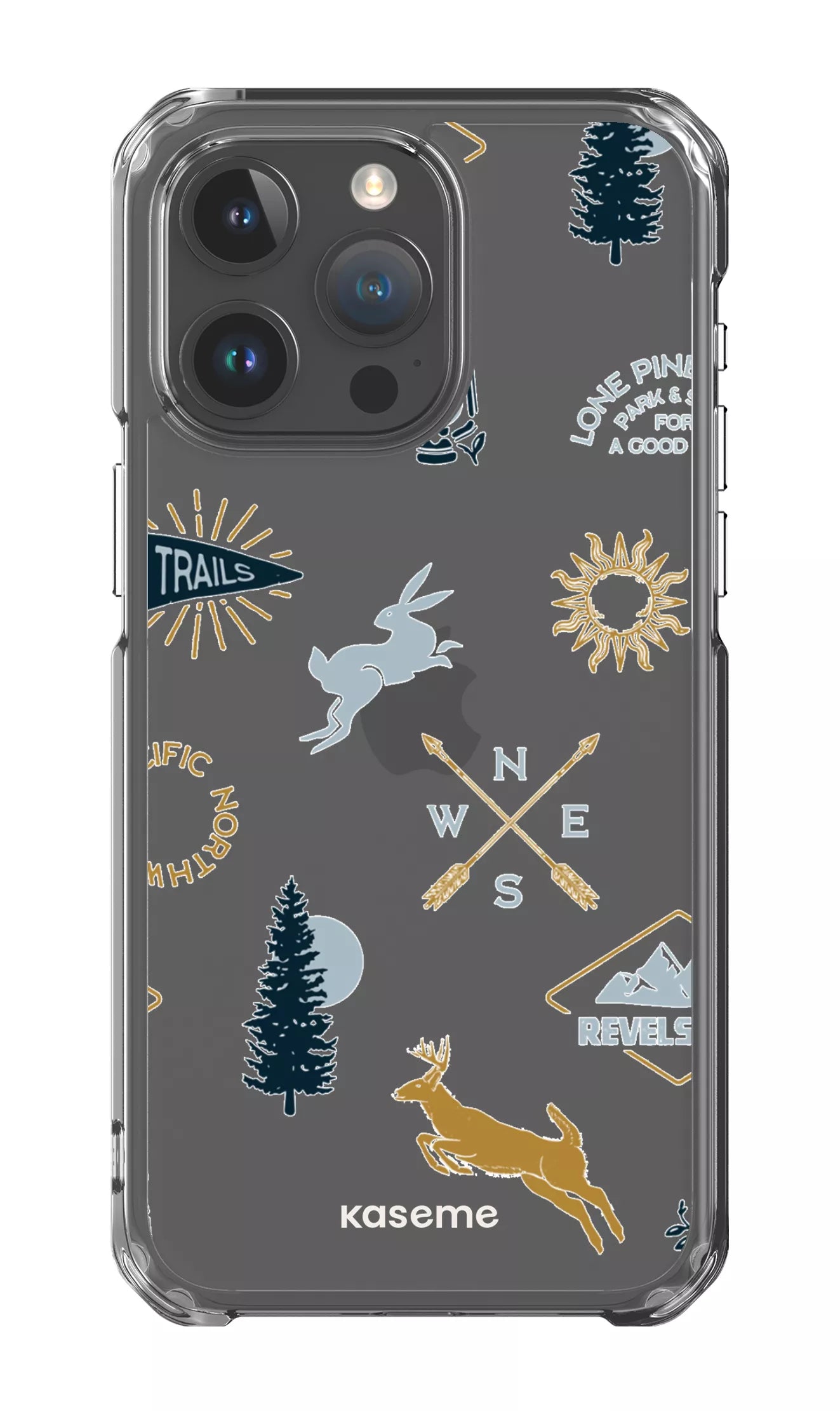 iPhone 15 Pro Max Clear Case Revelstoke white Clear Case -