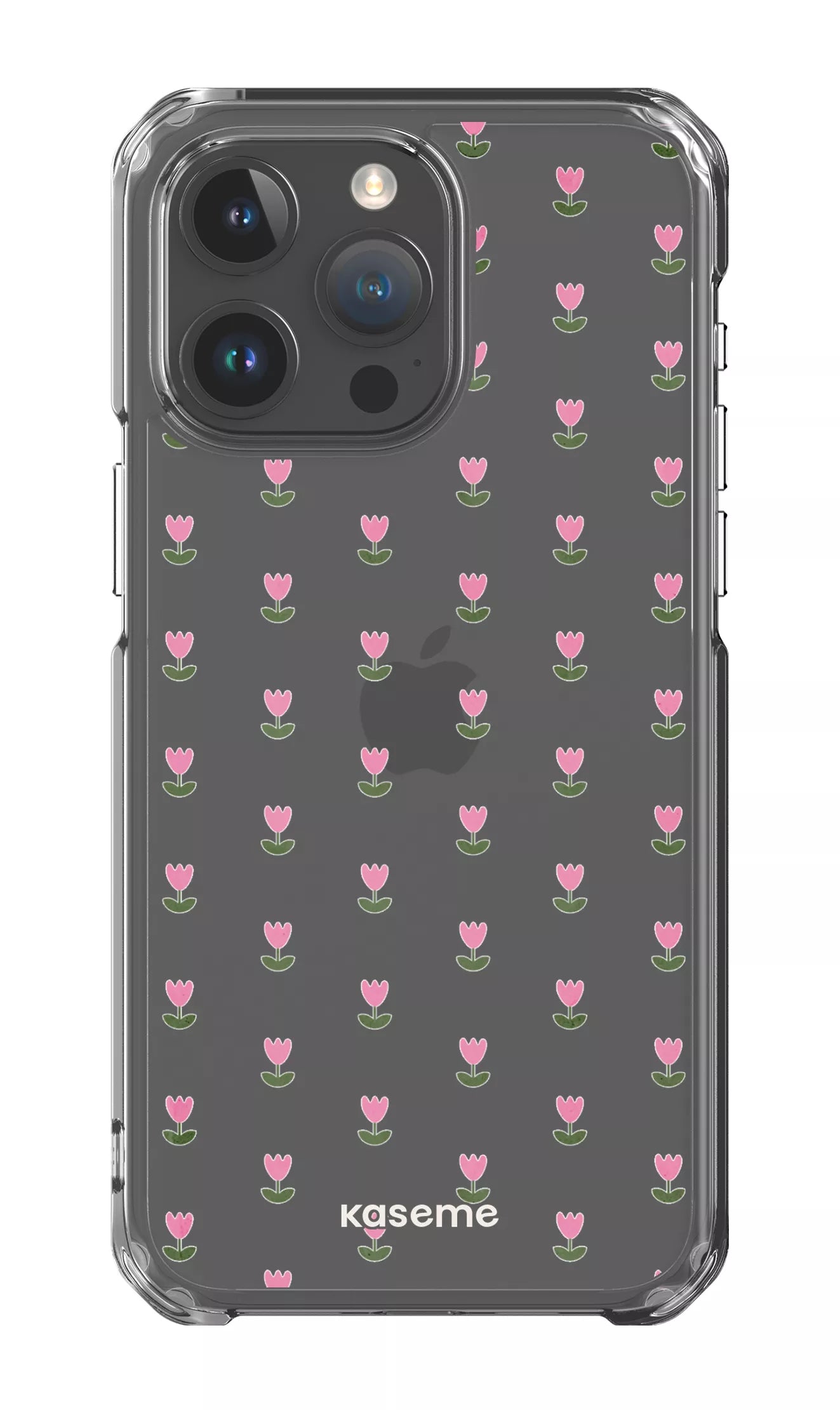 iPhone 15 Pro Max Clear Case Triumph Pink Clear Case -