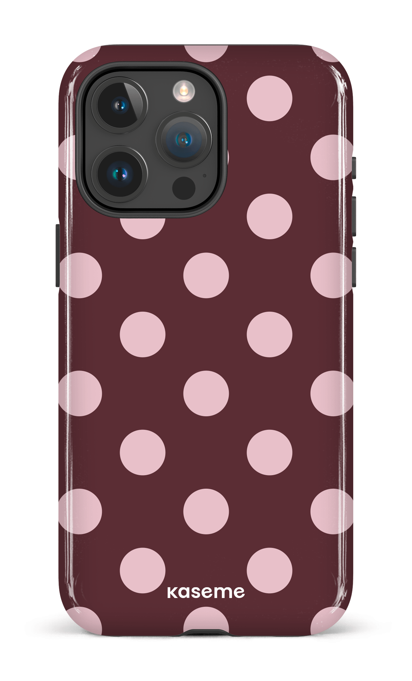 iPhone 15 Pro Max Tough Couture Burgundy -