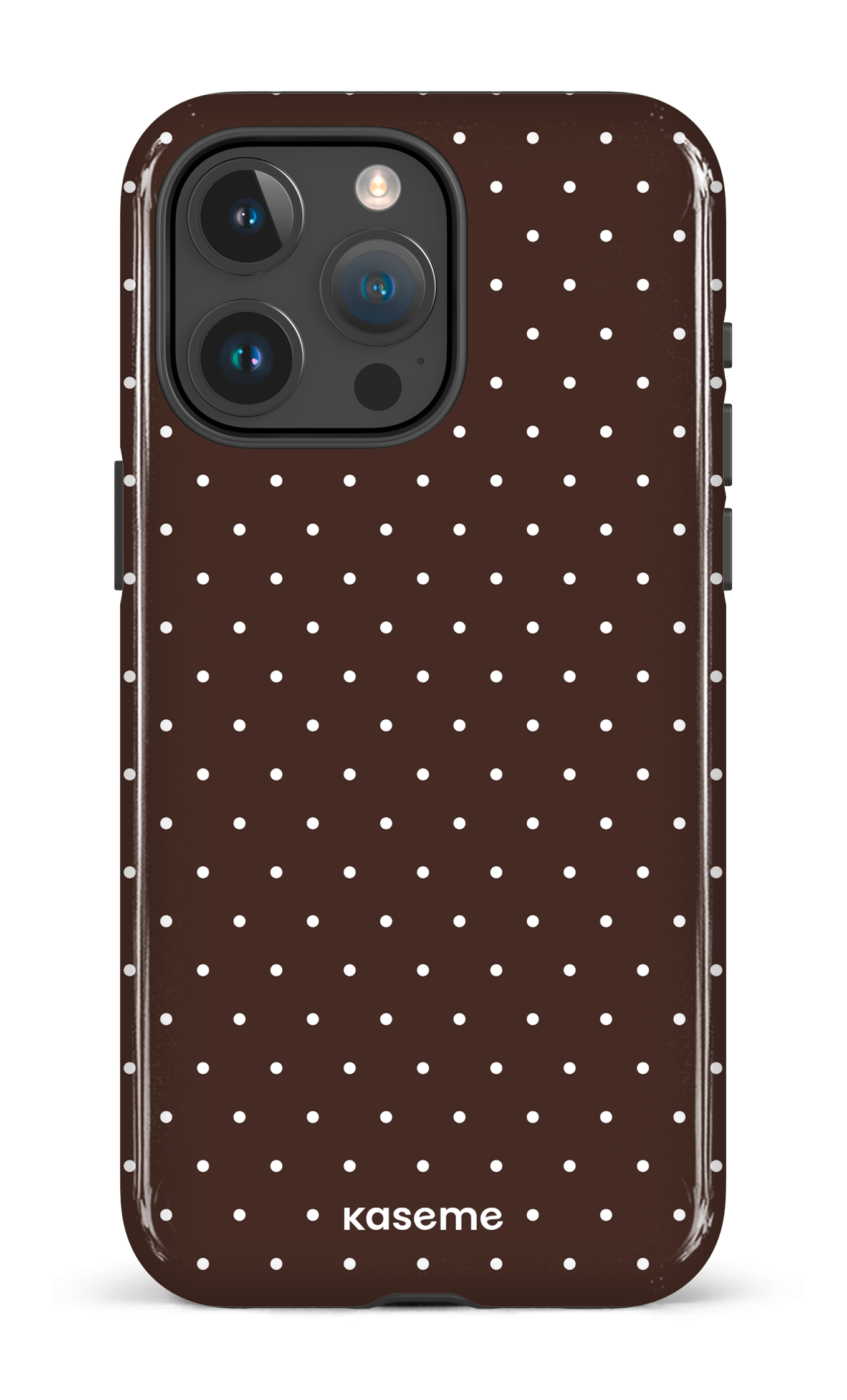 iPhone 15 Pro Max Tough Ditsy Brown -