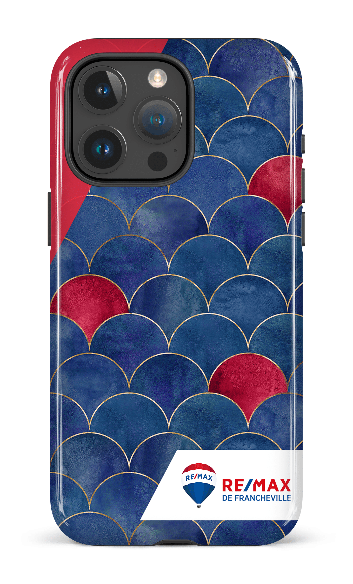 iPhone 15 Pro Max Tough Écailles bicolores de Francheville -